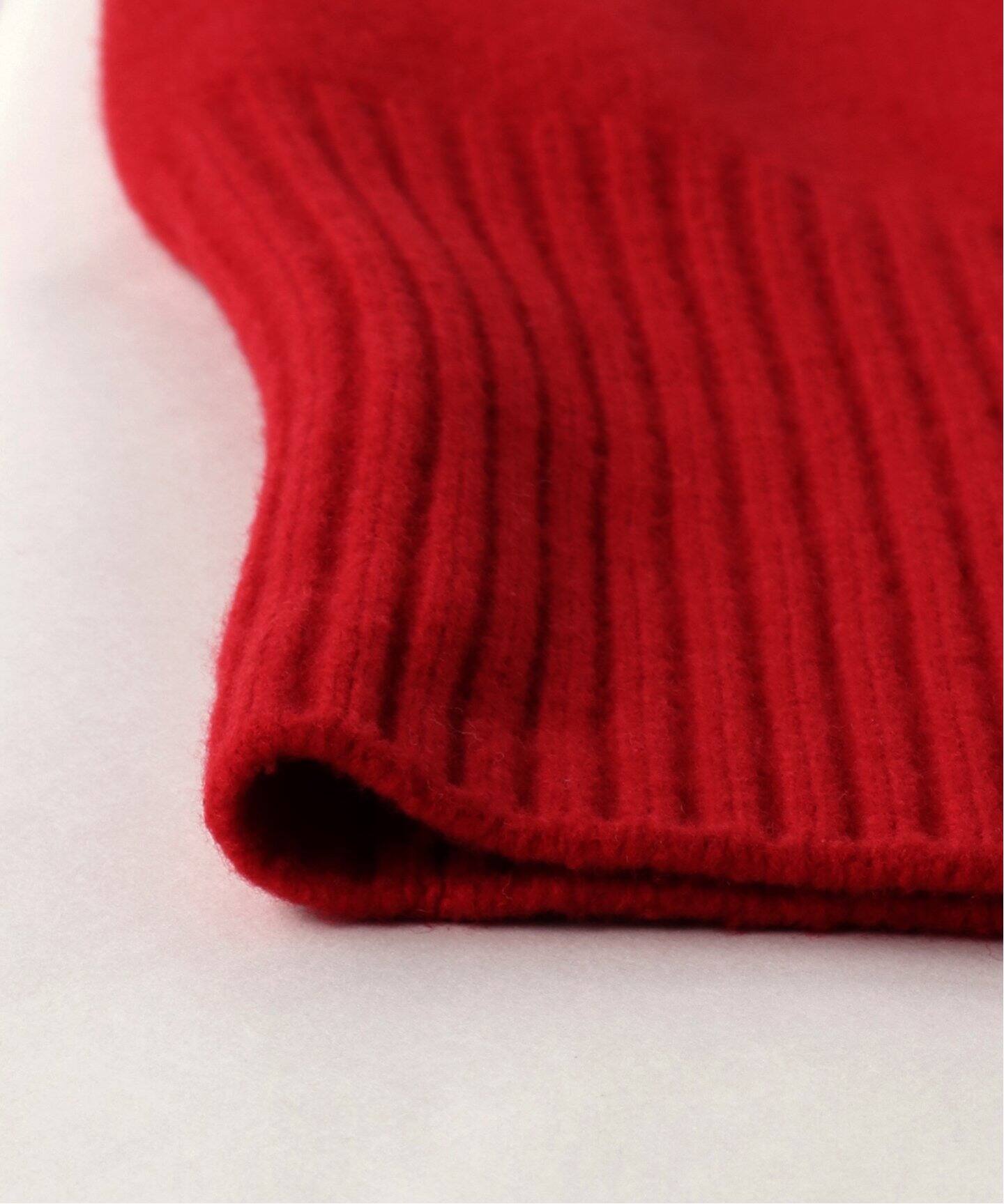 POSTELEGANT/ポステレガント】 fine wool high neck long kni（ニット 