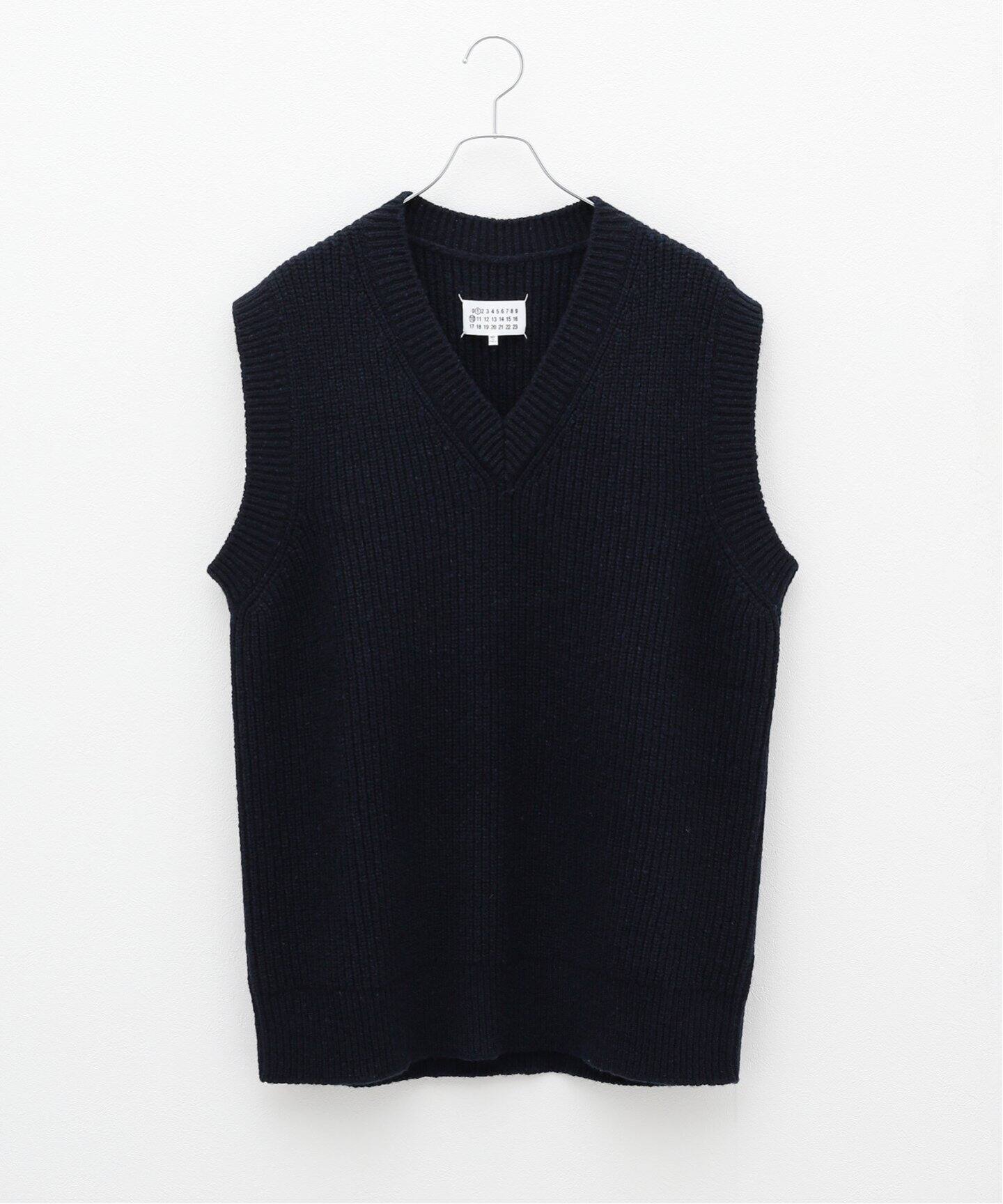 MAISON MARGIELA / メゾン マルジェラ】 WOOL CASHMERE VEST（ニット  