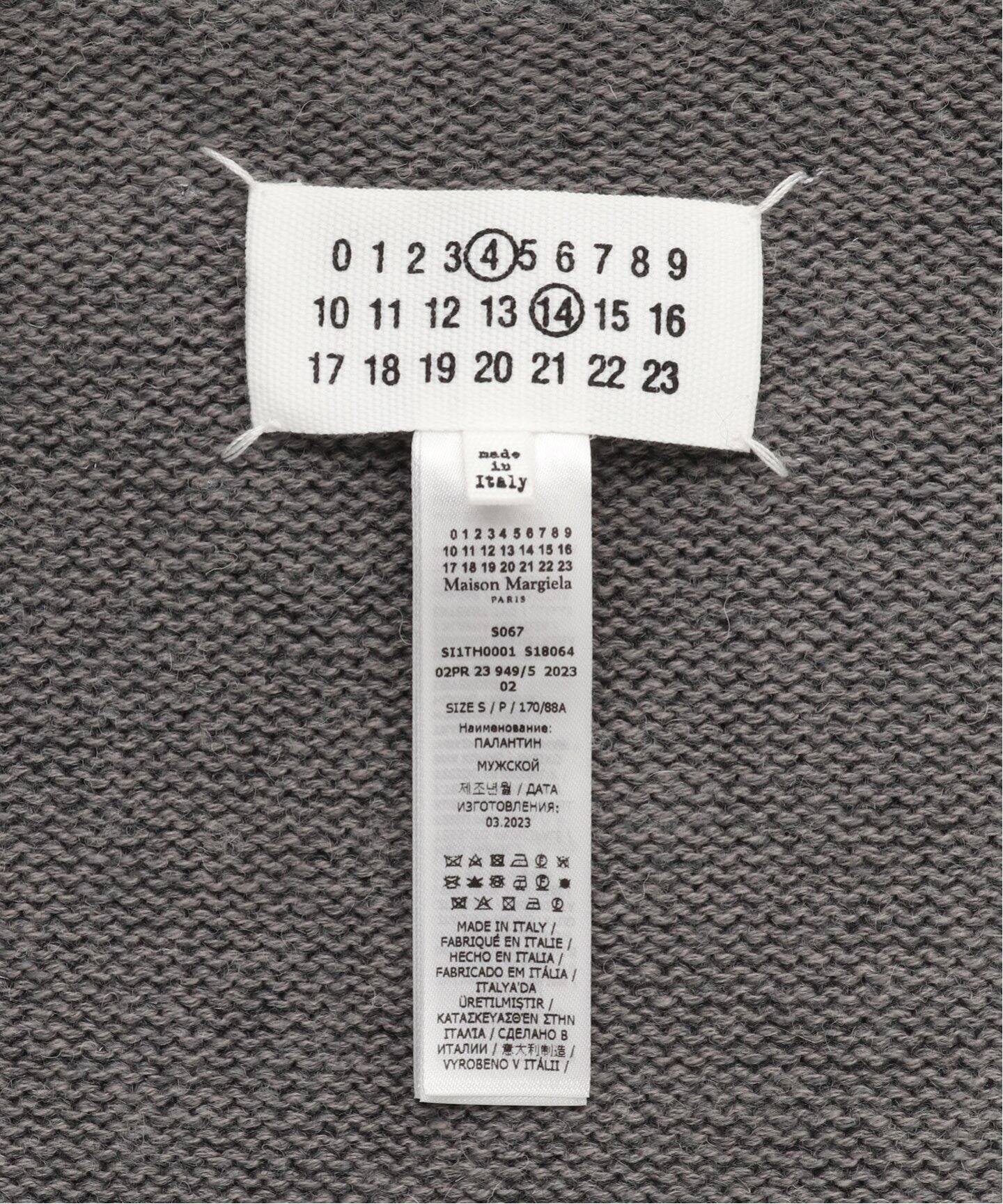 MAISON MARGIELA / メゾン マルジェラ】TABARDO STOLE KNIT VEST 