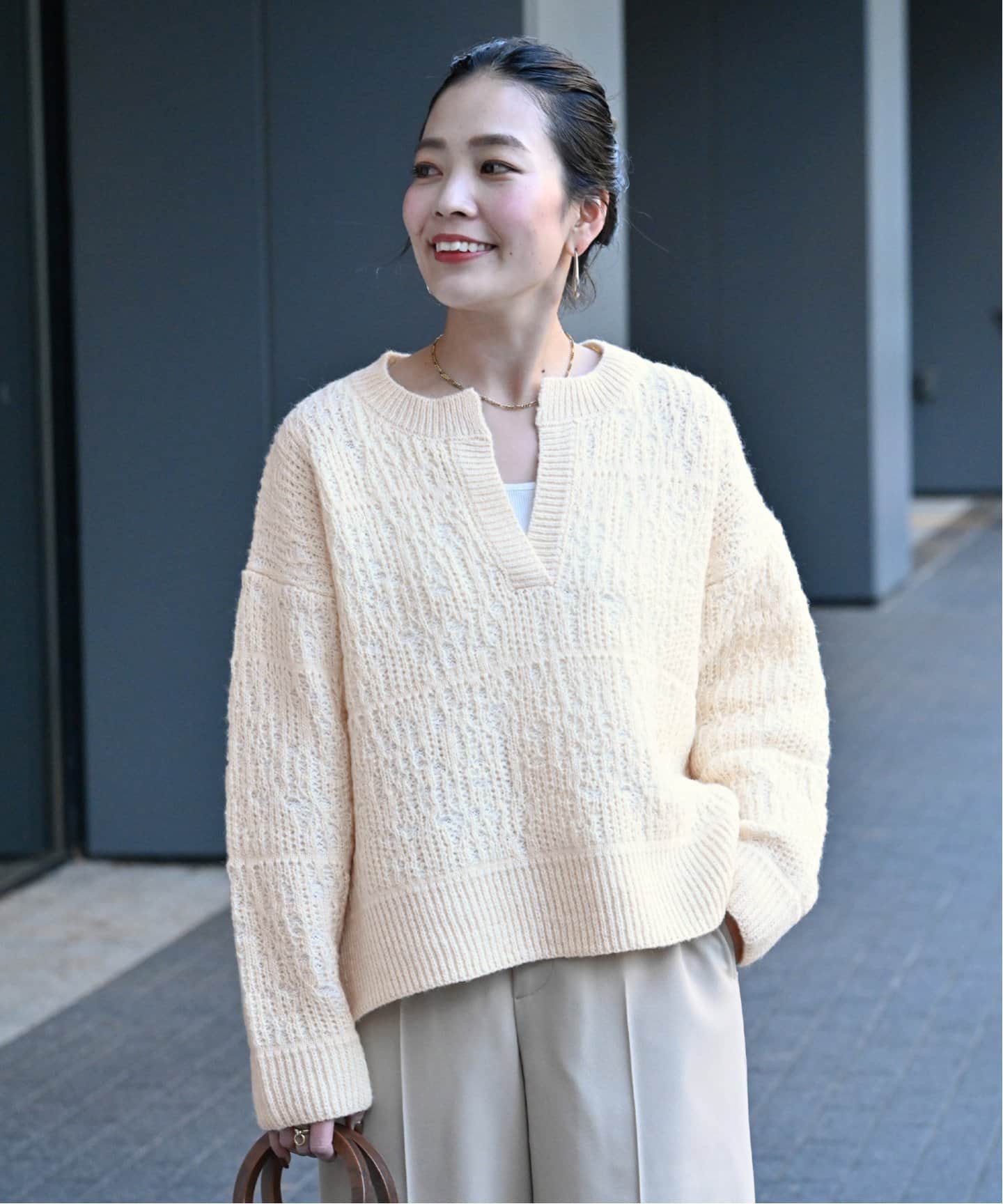 追加2》別注【LOGAN Knitting Mills】*RELUMEジャカードニット