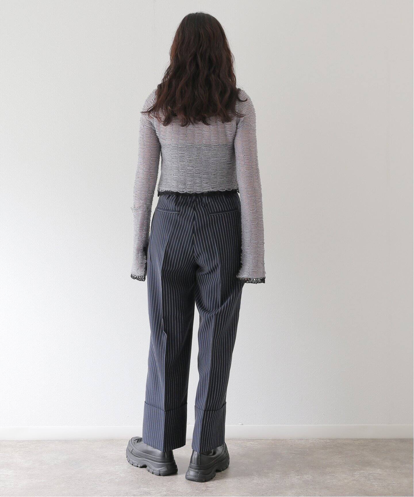 TODAYFUL / トゥデイフル】Mesh Jacquard Knitshirts（ニット 