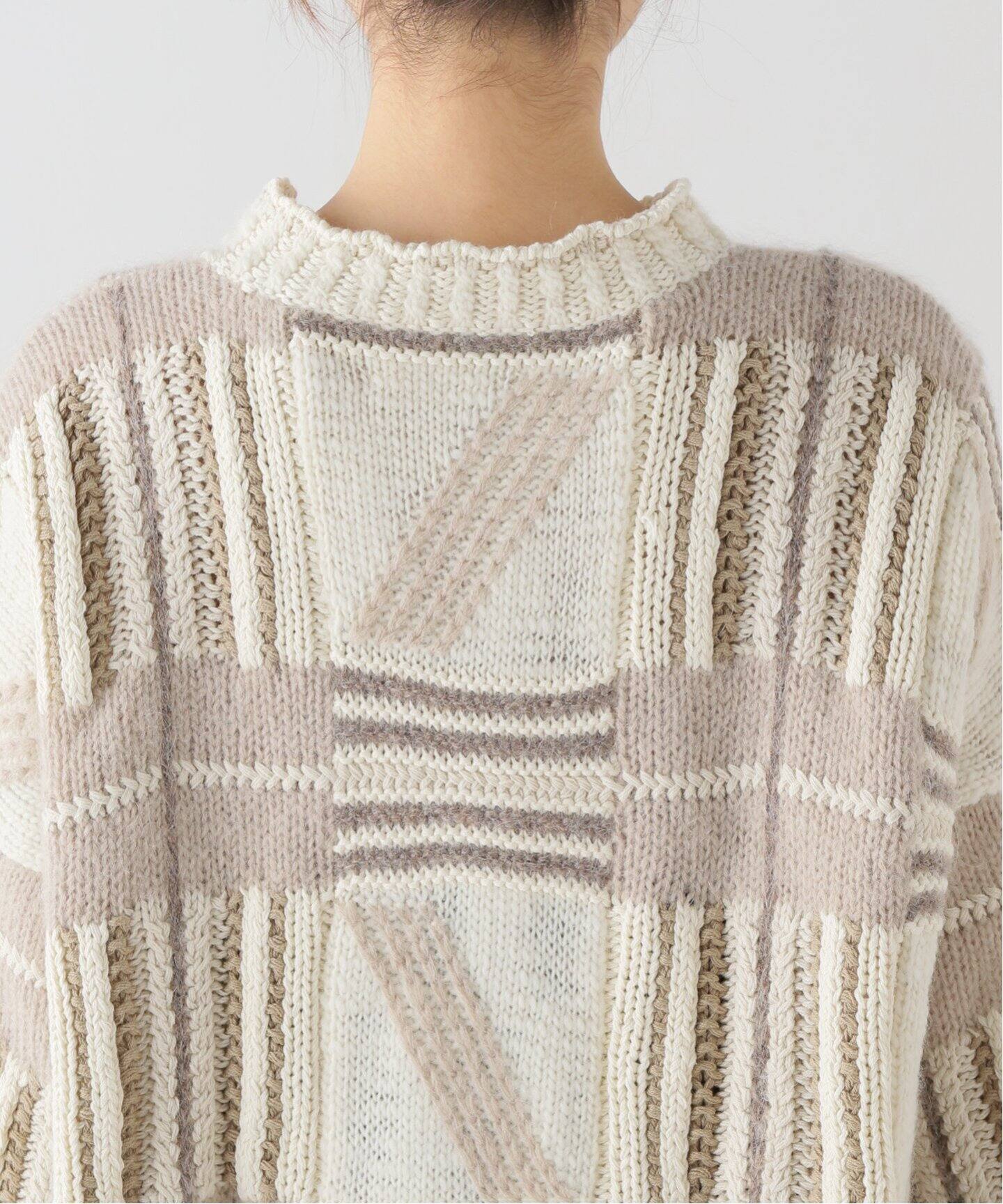 TODAYFUL / トゥデイフル】Geometric Hand Knit（ニット／セーター  