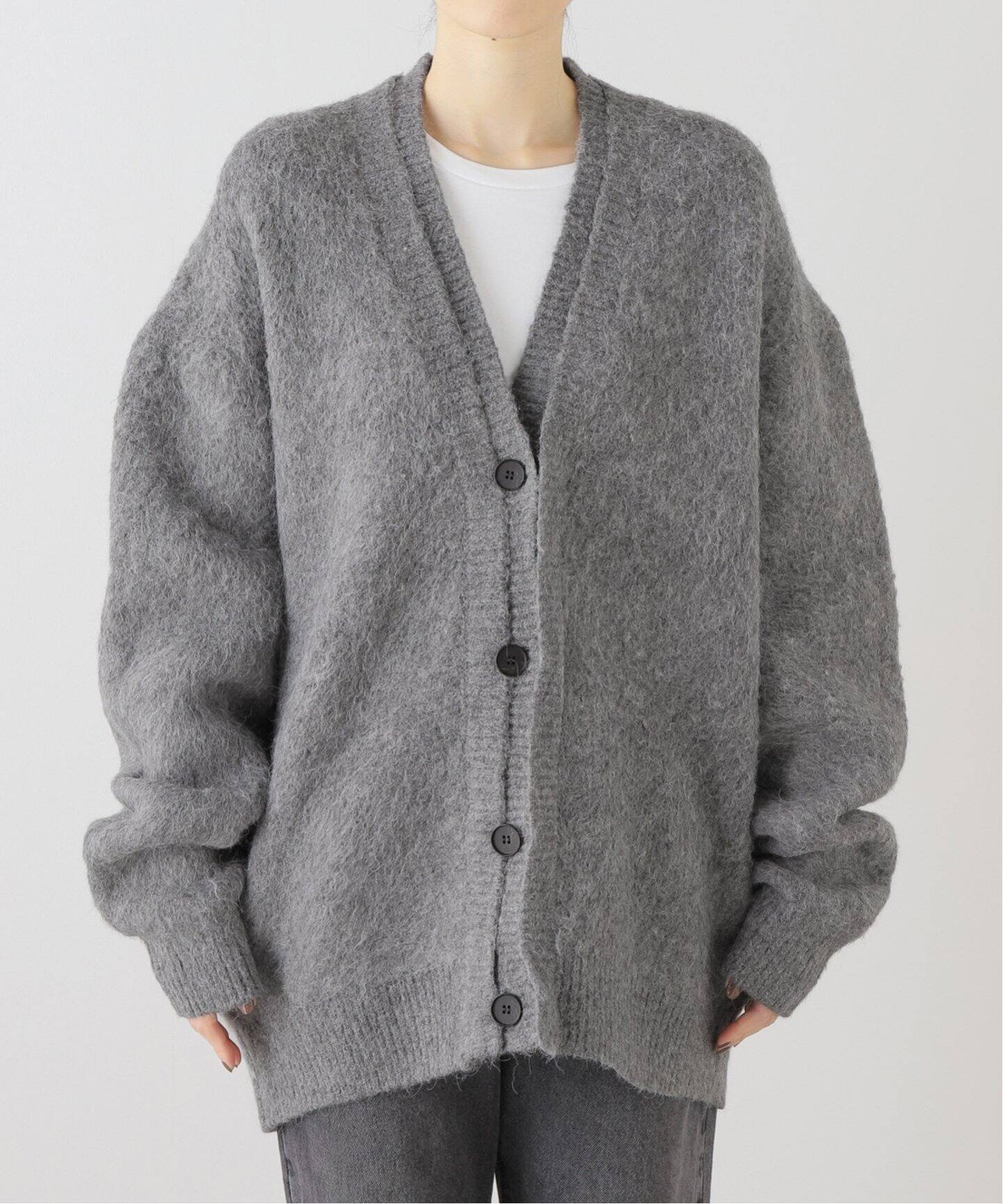 TODAYFUL / トゥデイフル】Brashed Vneck Cardigan（カーディガン  