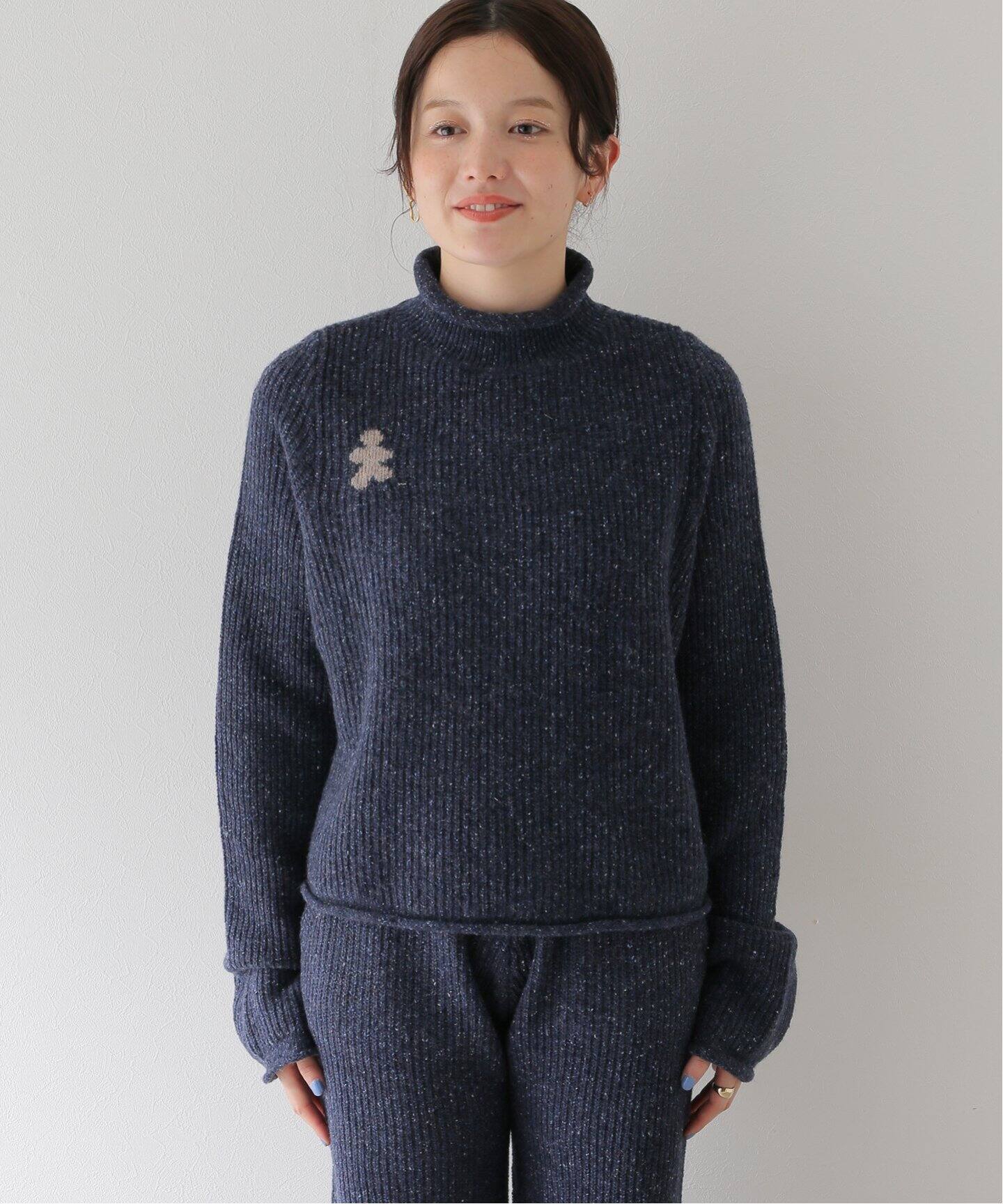 irojikake/イロジカケ】WEEKEND KNIT SWEATER（ニット／セーター 