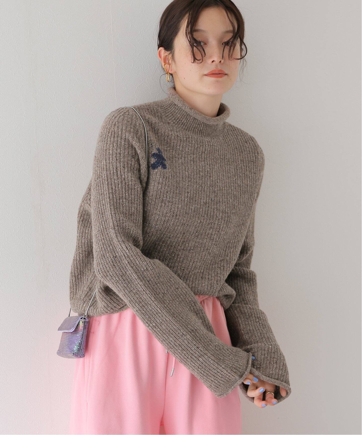 irojikake/イロジカケ】WEEKEND KNIT SWEATER（ニット／セーター 