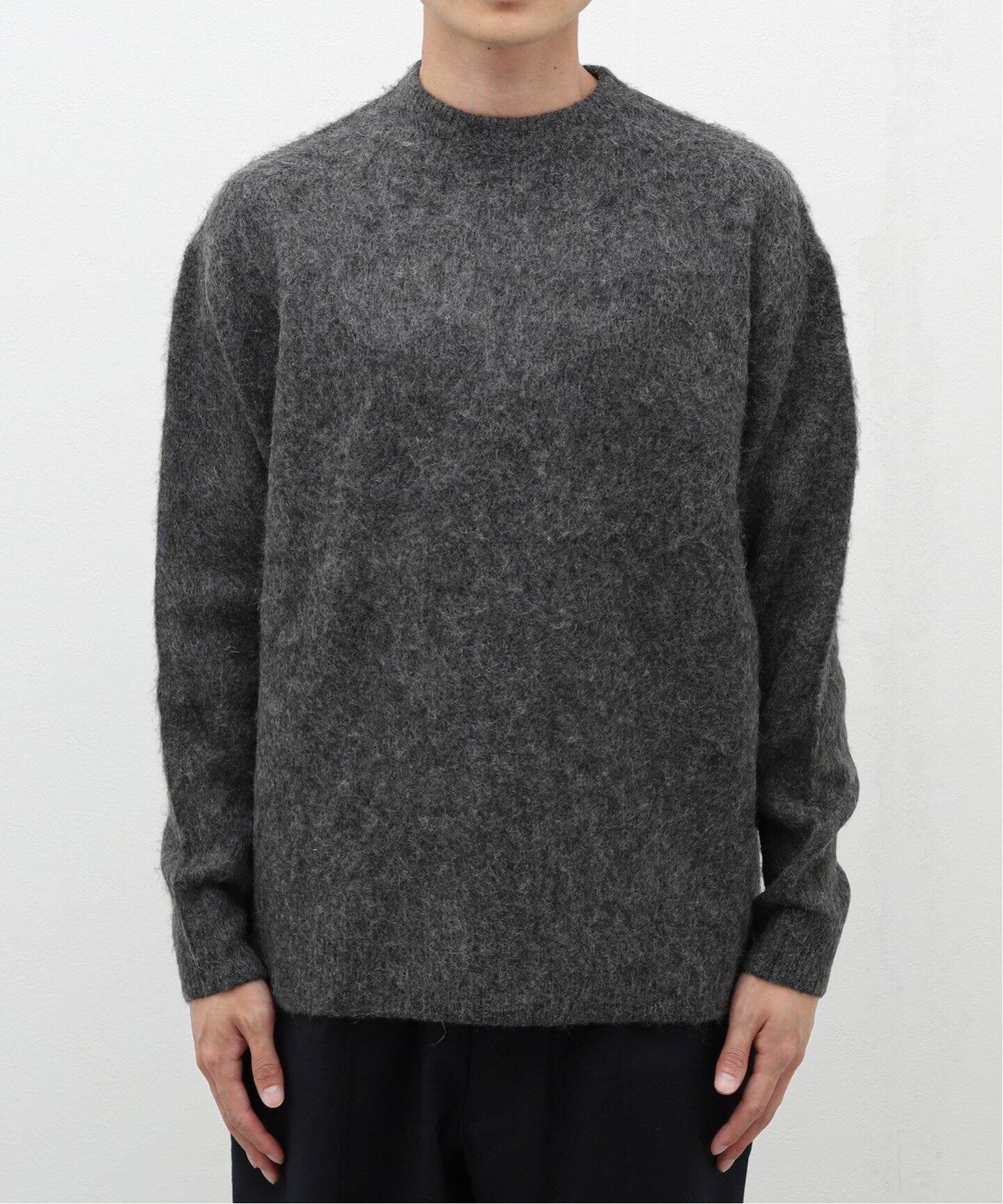 追加》CRH モヘアプルオーバーカラーニット（ニット／セーター）｜B.C  