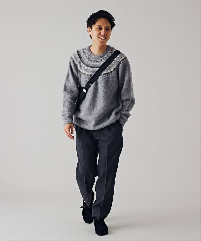 CENTRIPETAL プルオーバーモヘアニット（ニット／セーター）｜B.C  