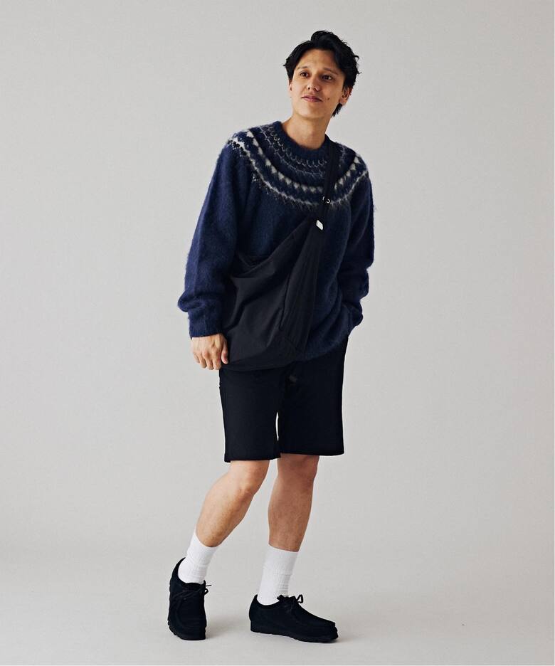 CENTRIPETAL プルオーバーモヘアニット（ニット／セーター）｜B.C  