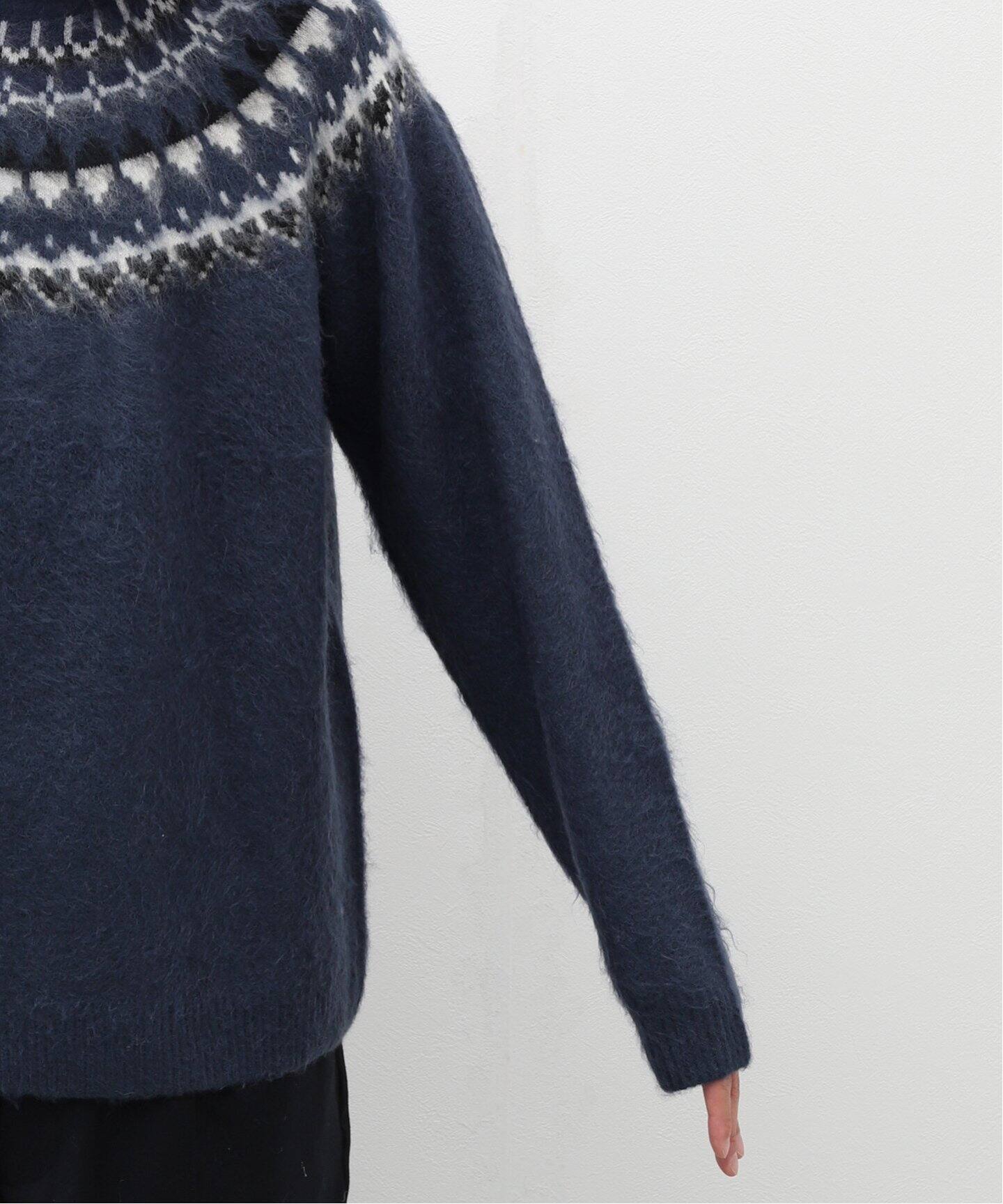 追加》CENTRIPETAL プルオーバーモヘアニット（ニット／セーター  