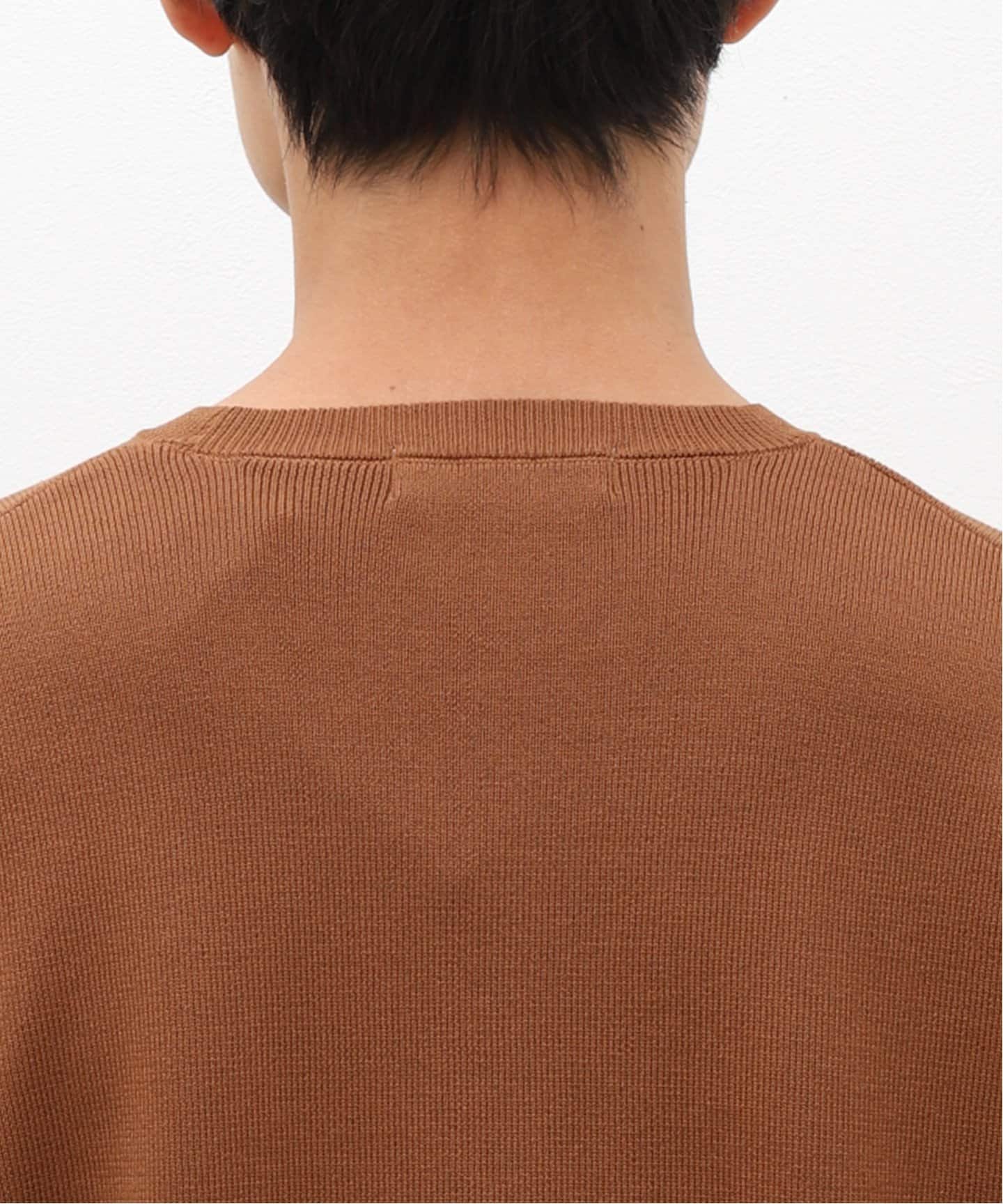 た*き様 reddish brown クルーネックセーター ブラウン　40 ブラウン ウールXカシミヤ クルーネック セーター | PRADA