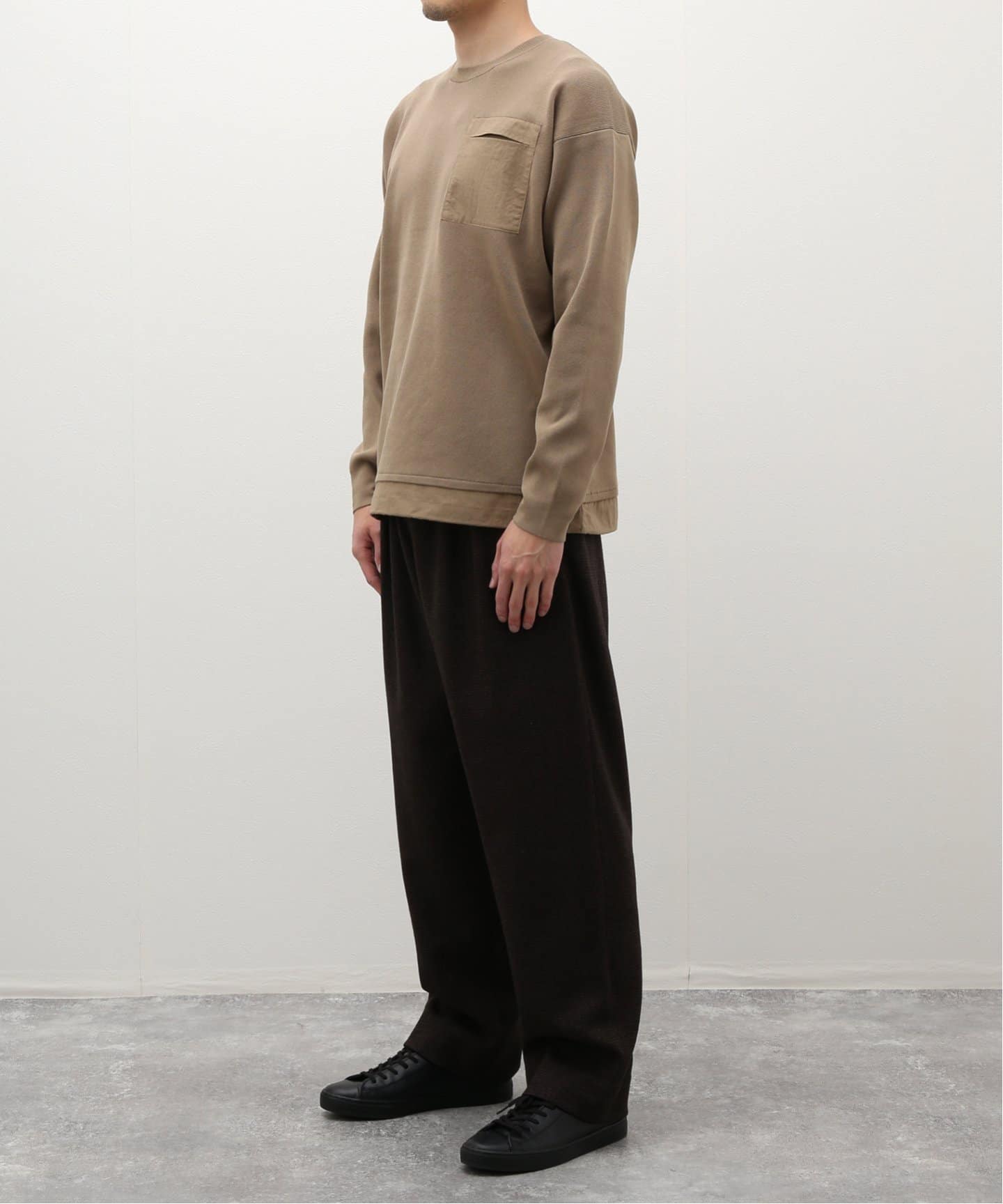 NEEDLE SPINDLE クルーネックニット（ニット／セーター）｜B.C