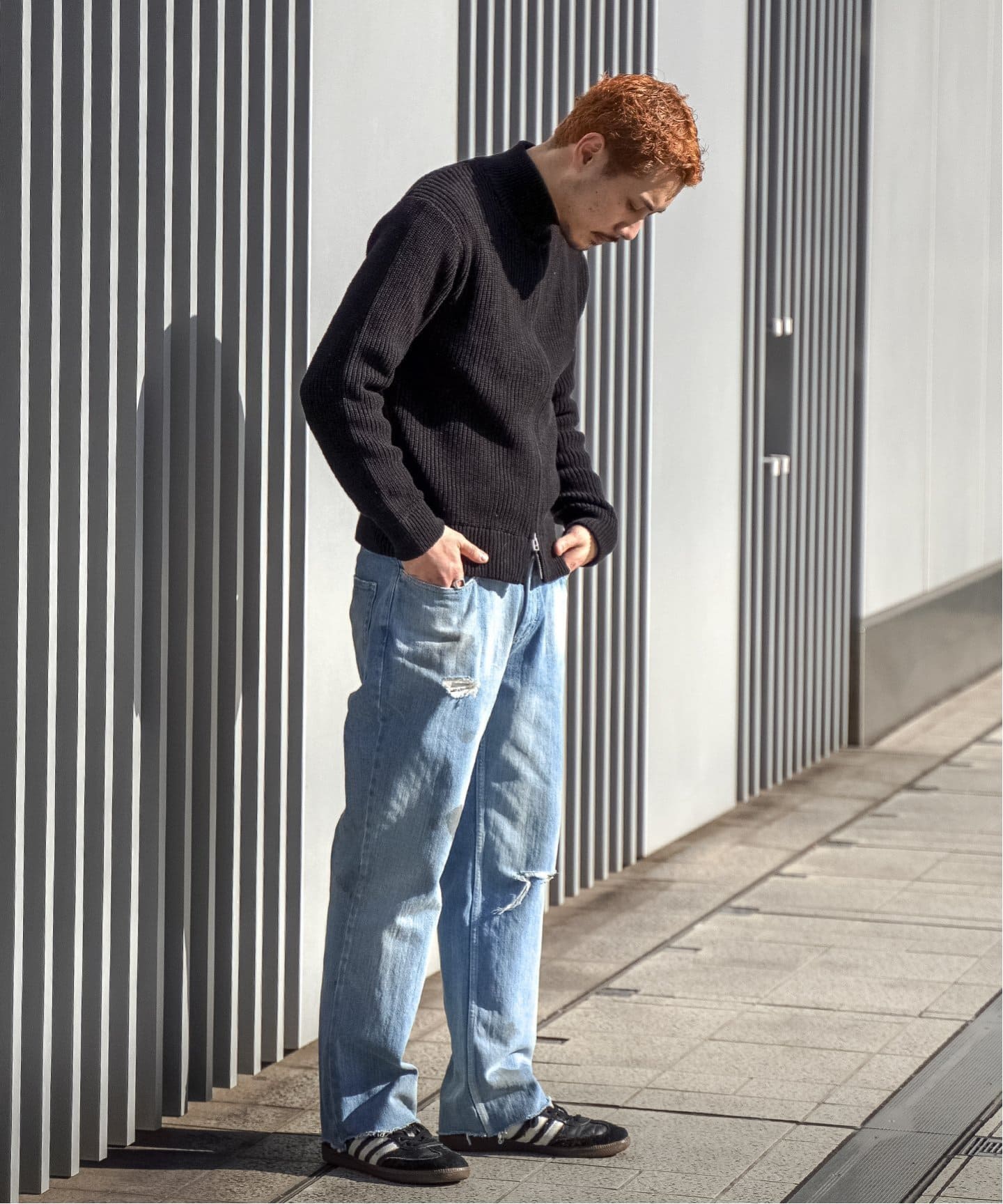 BoTT・HALF-ZIP DRIVERS KNIT Half-Zip Drivers Knit – BoTT
