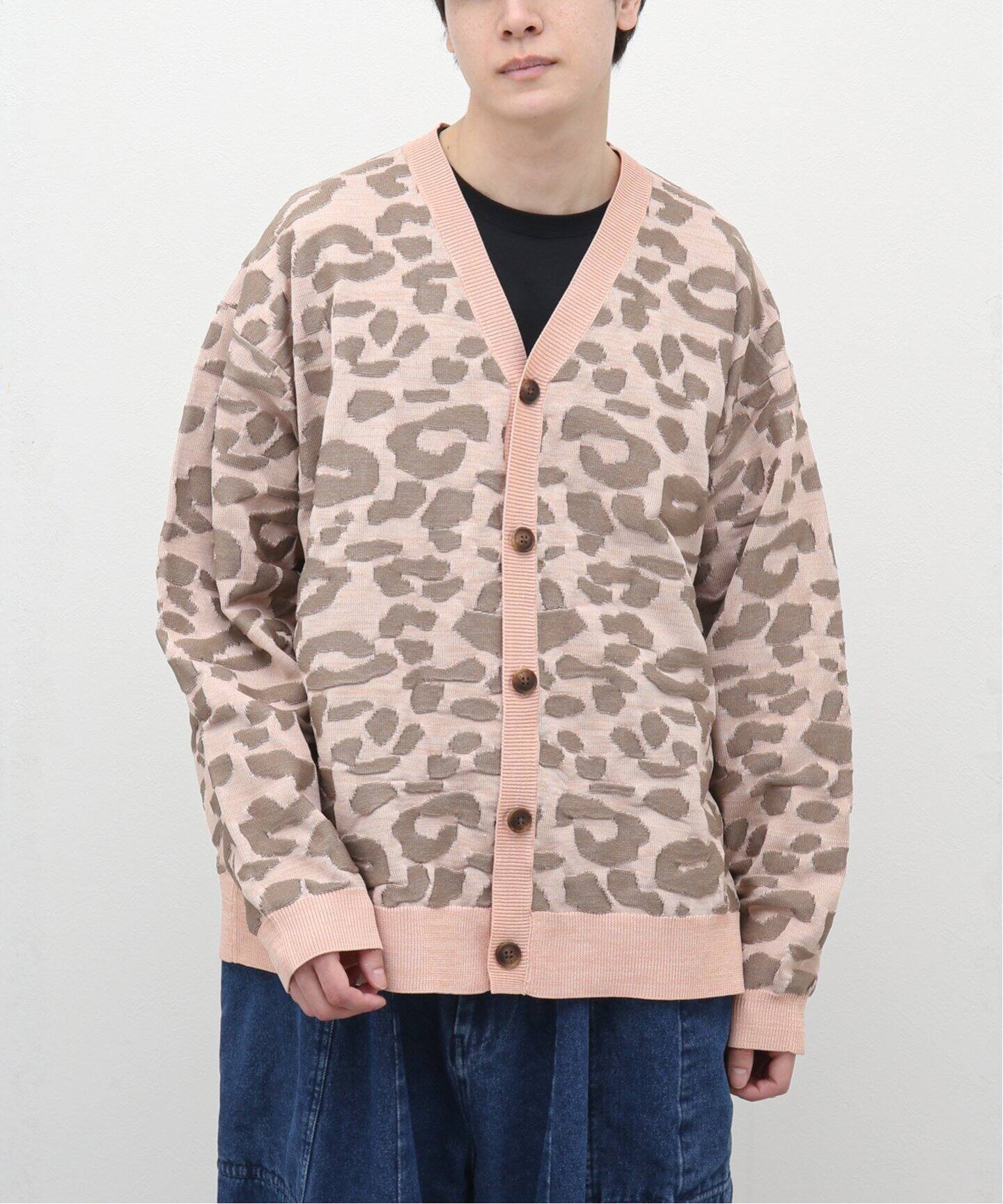 セーブルクラッチ カーディガン 豹柄 JQD LEOPARD CARDIGAN 