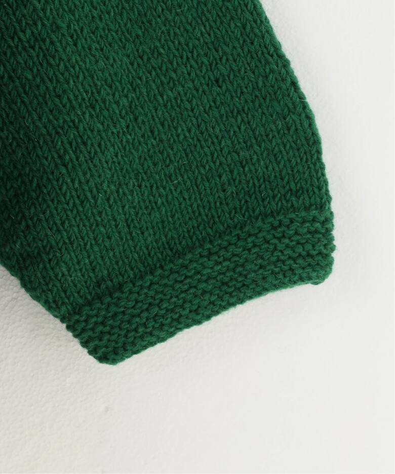 【MacMahon Knitting Mills / マクマホンニッティングミルズ】 Roll Neck KnitFlower（ニット