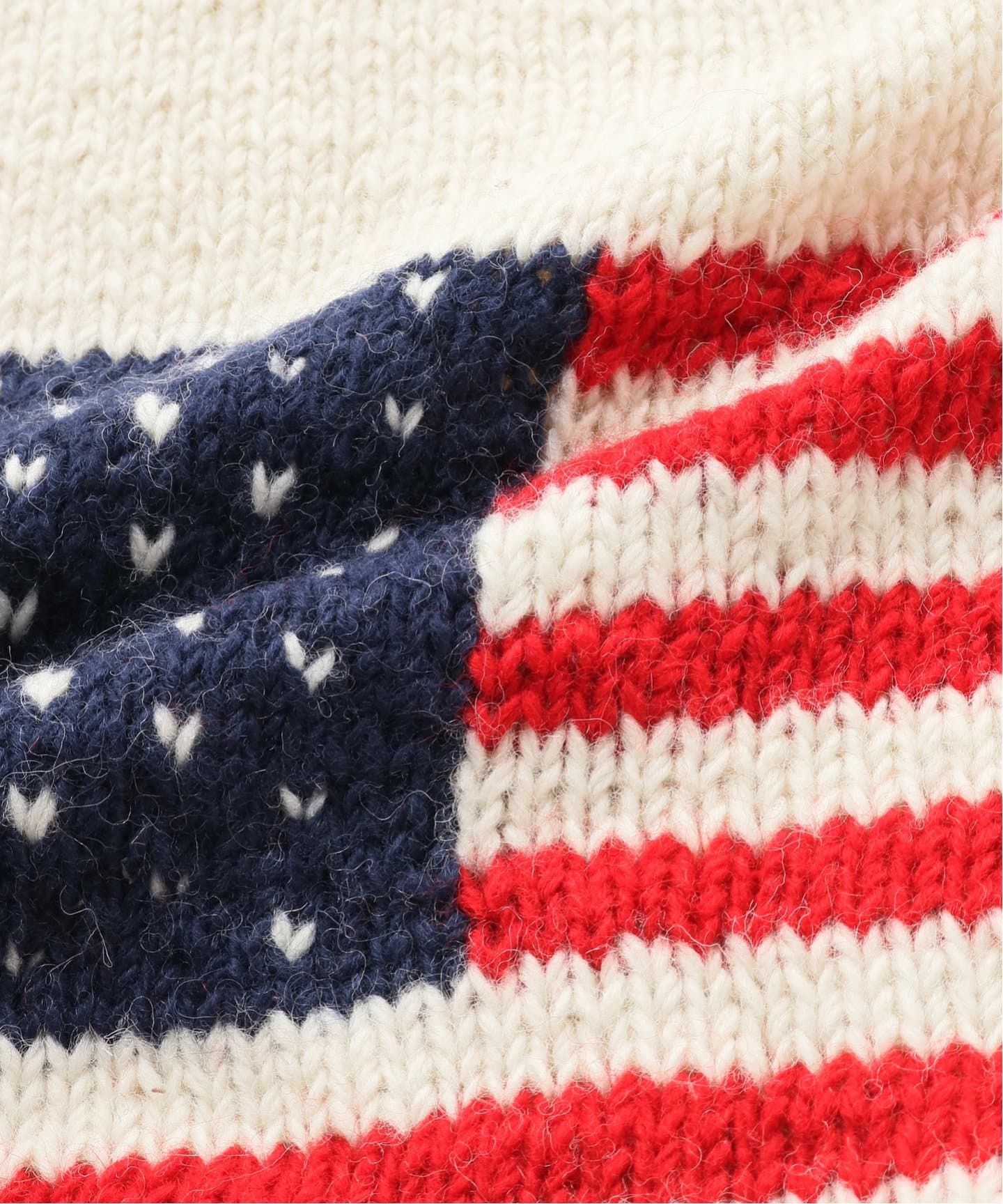 macmahon knitting mills 黒 アメリカ 星条旗 国旗 niche.（ニッチ）の「macmahon knitting mills/マクマホンニッ