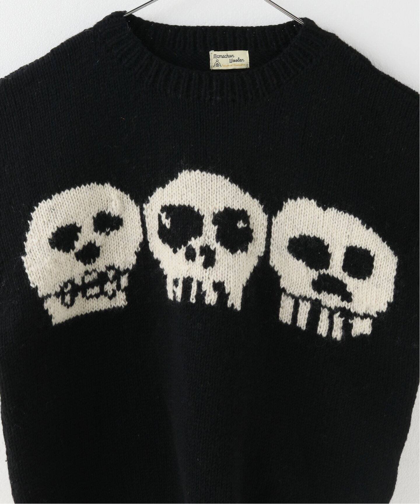 MacMahon.K.M+niche.-Line Skulls（ニット／セーター）｜JOINT WORKS 