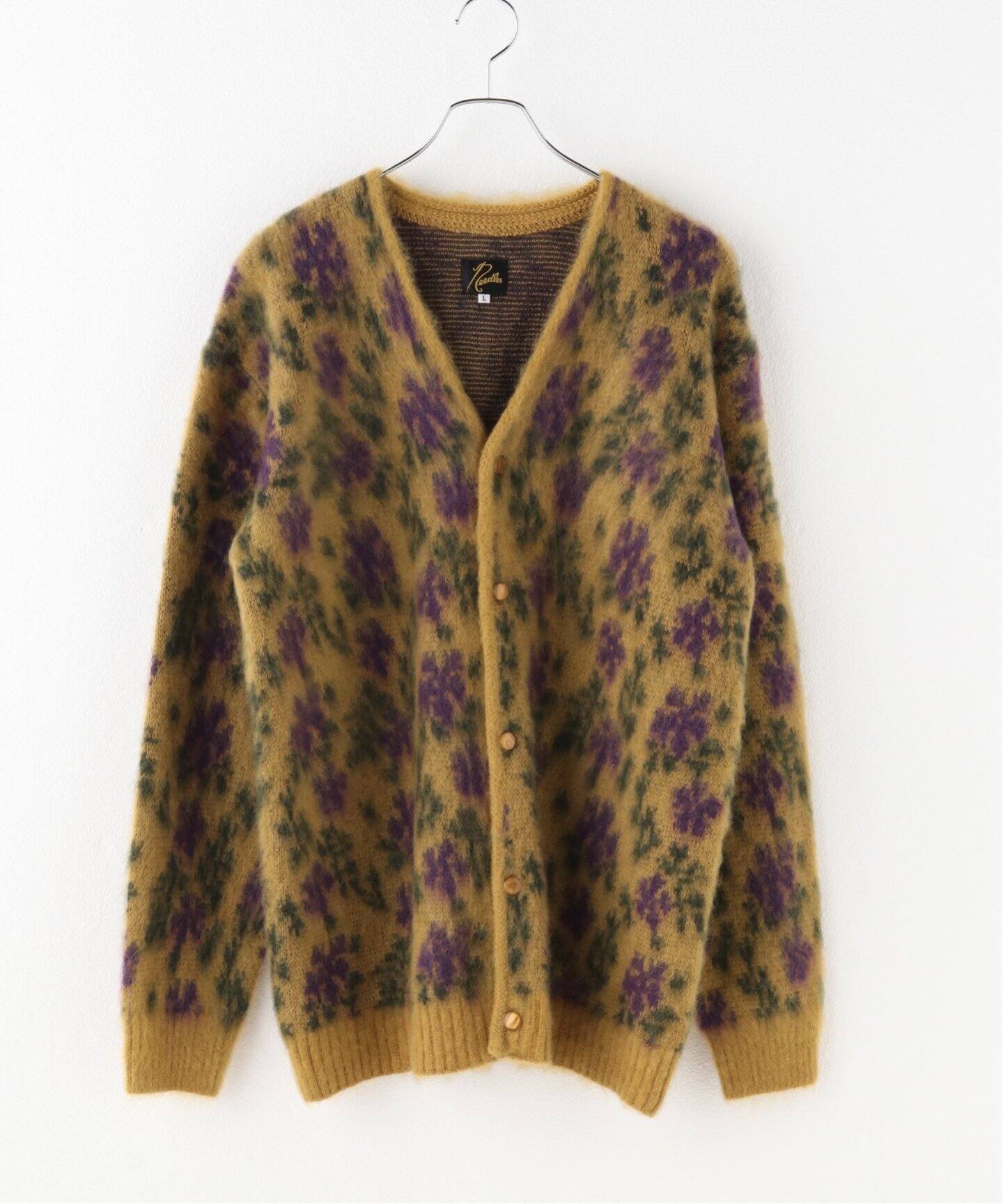 NEEDLES / ニードルズ】 Mohair Cardigan - Flower（カーディガン  