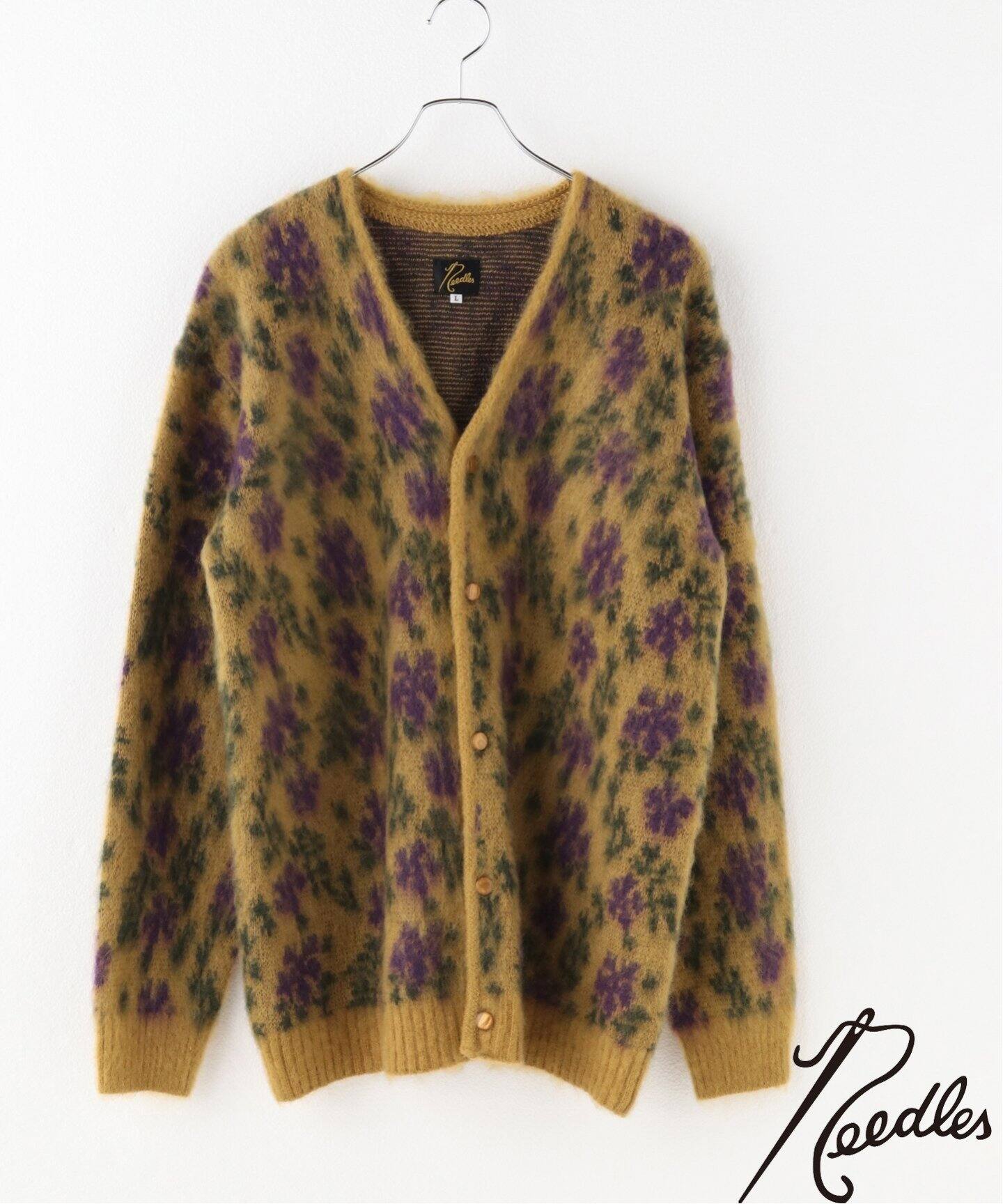 NEEDLES / ニードルズ】 Mohair Cardigan - Flower（カーディガン 