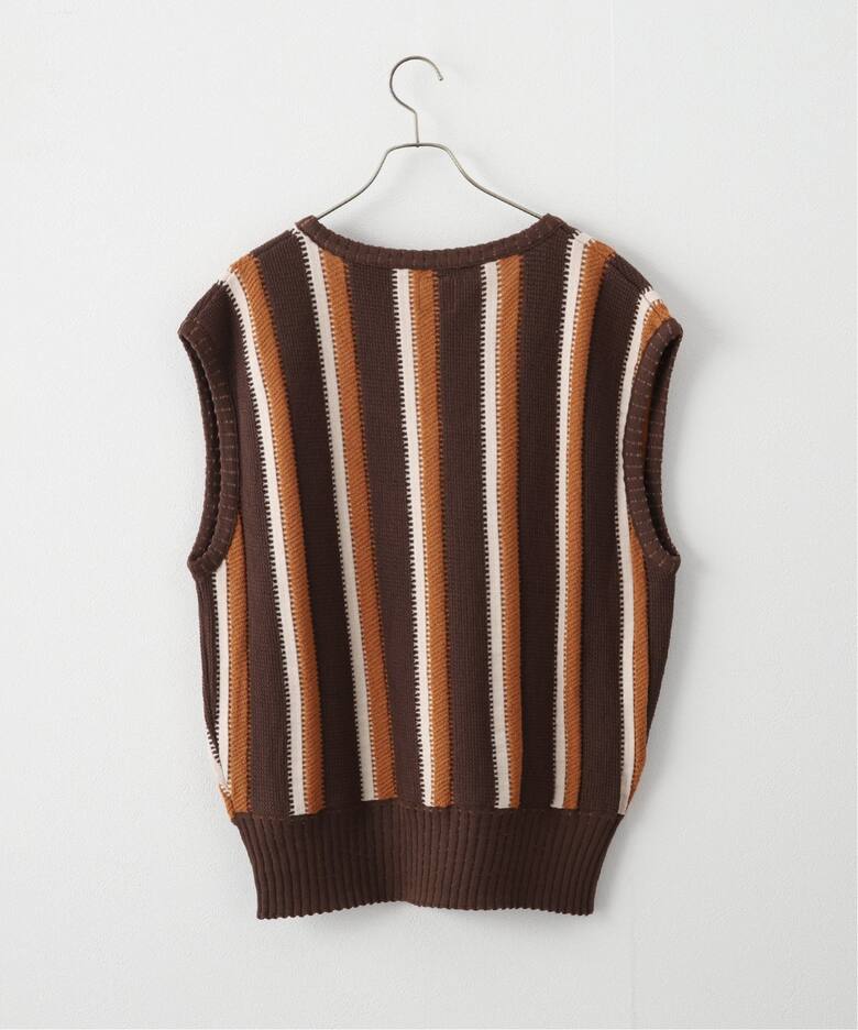 Sasquatchfabrix. / サスクワァッチファブリックス】ROOTS KNIT VEST 