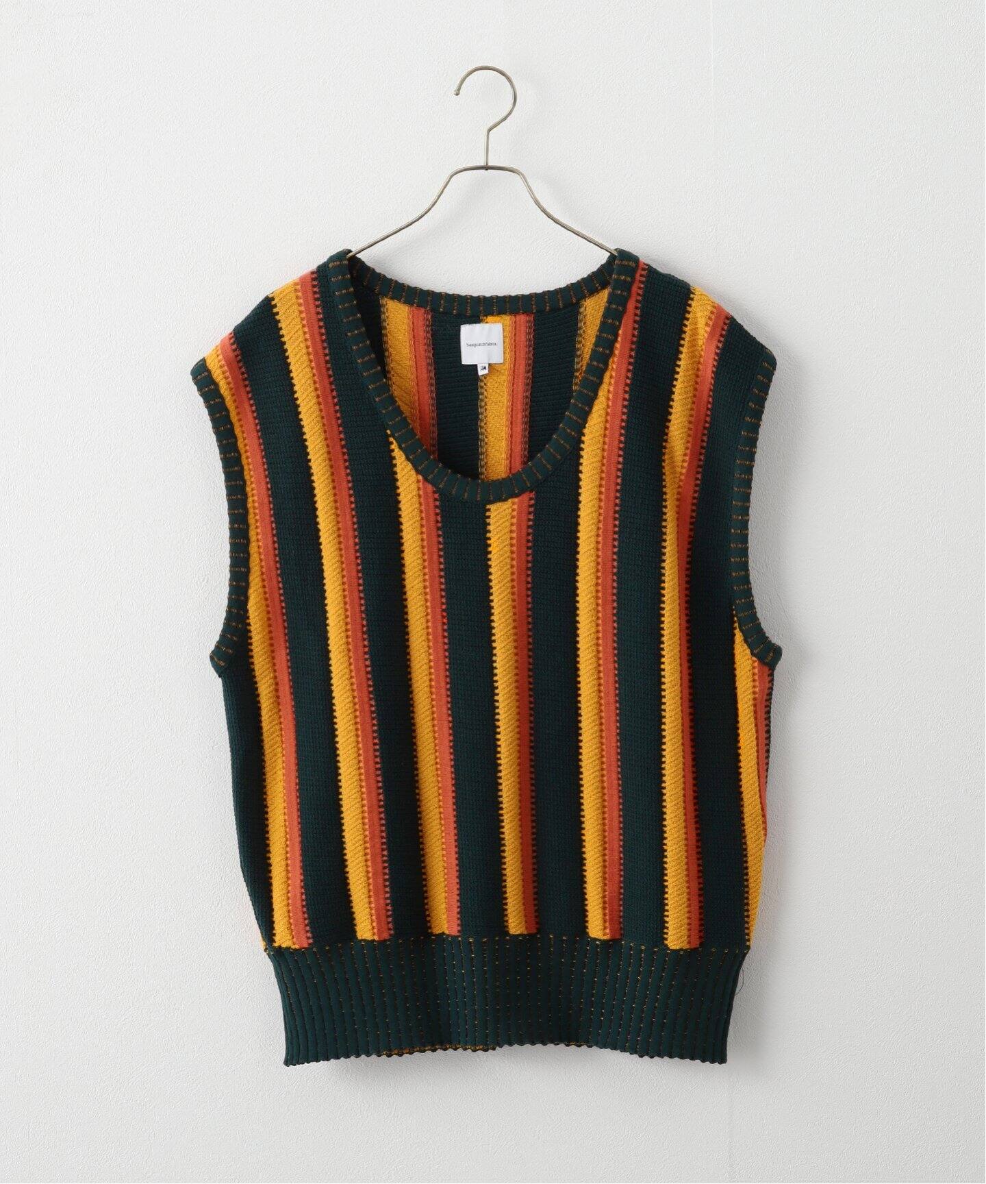 Sasquatchfabrix. / サスクワァッチファブリックス】ROOTS KNIT VEST 