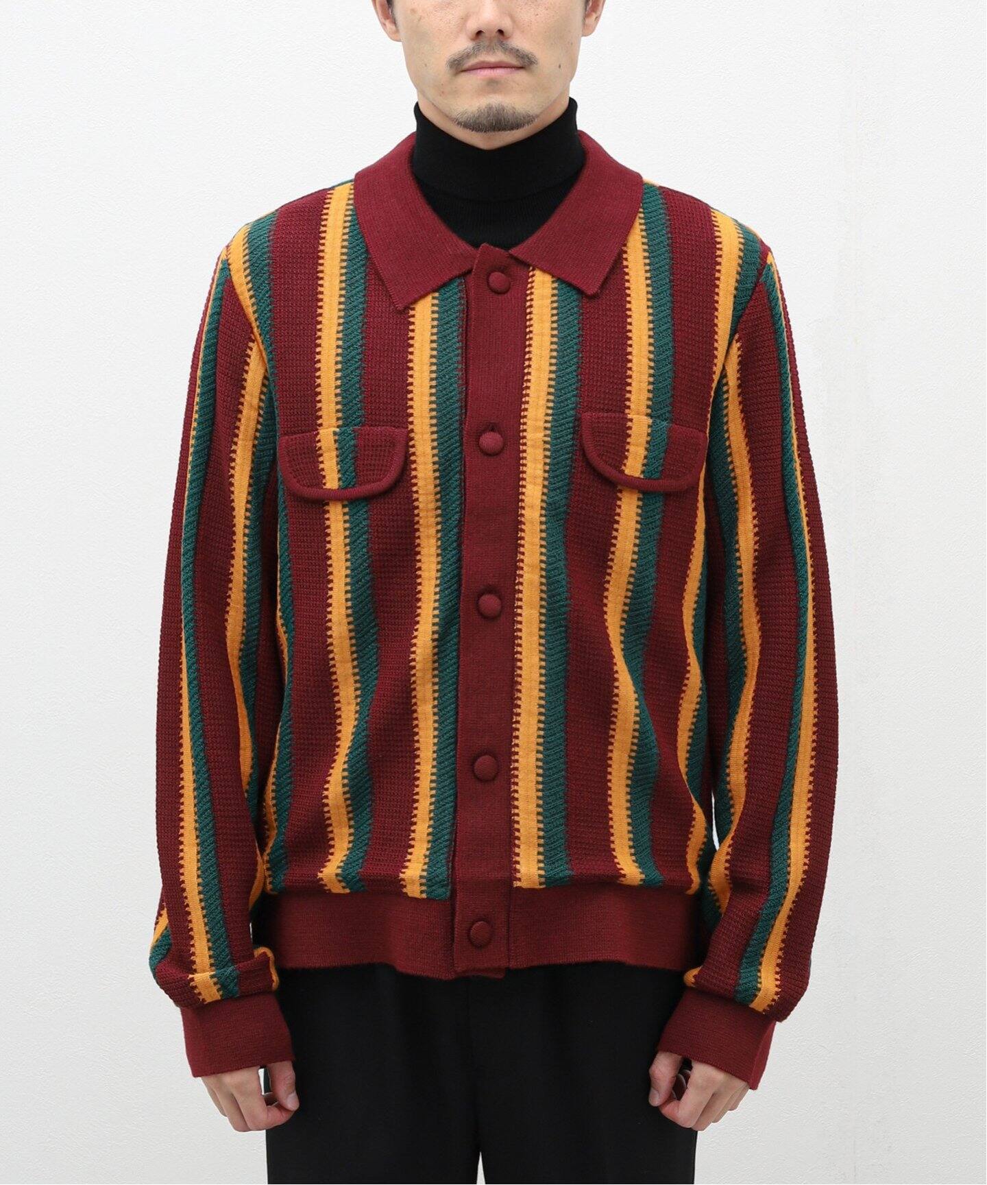 Sasquatchfabrix.サスクワッチファブリックス】 KNIT CARDIGAN RASTA 