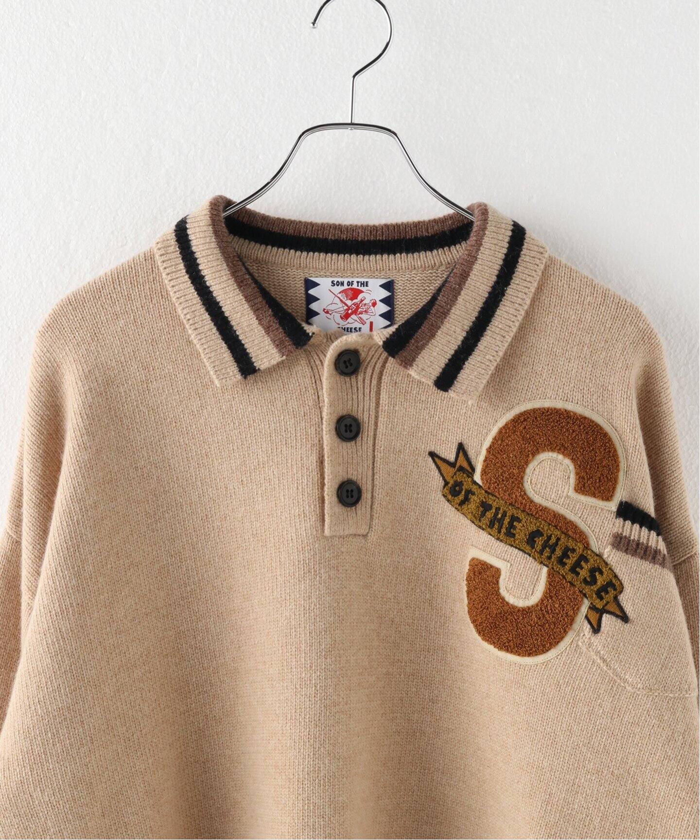 SON OF THE CHEESE / サノバチーズ】 SOTC Patch Knit（ニット 