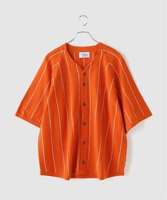 KEBOZ KNIT BASEBALL SHIRT（シャツ／ブラウス）｜B.C STOCK（ベーセー 