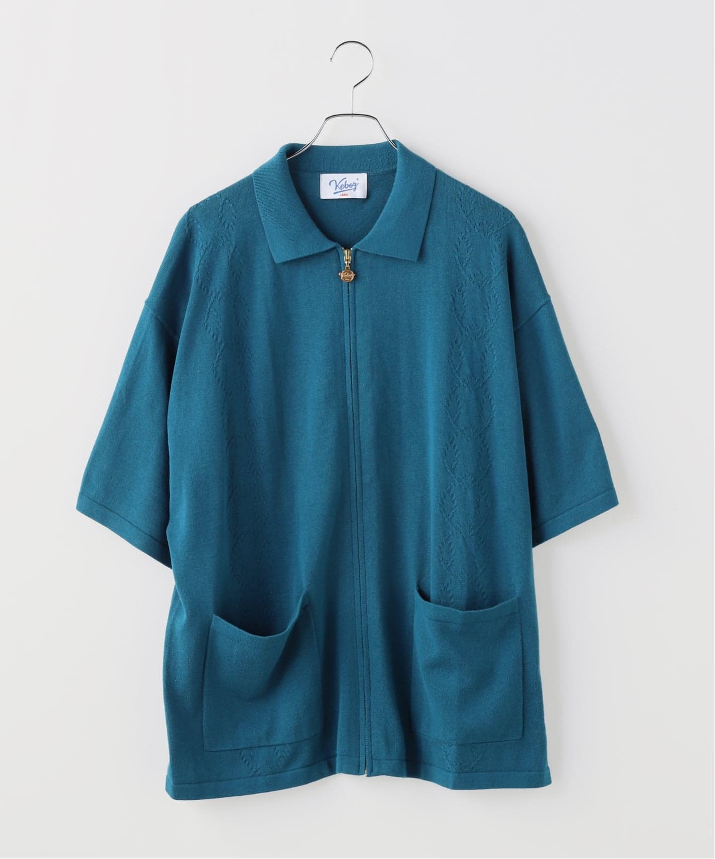 KEBOZ BALL KNIT ZIP UP SHIRT（ニット／セーター）｜B.C STOCK（ベー
