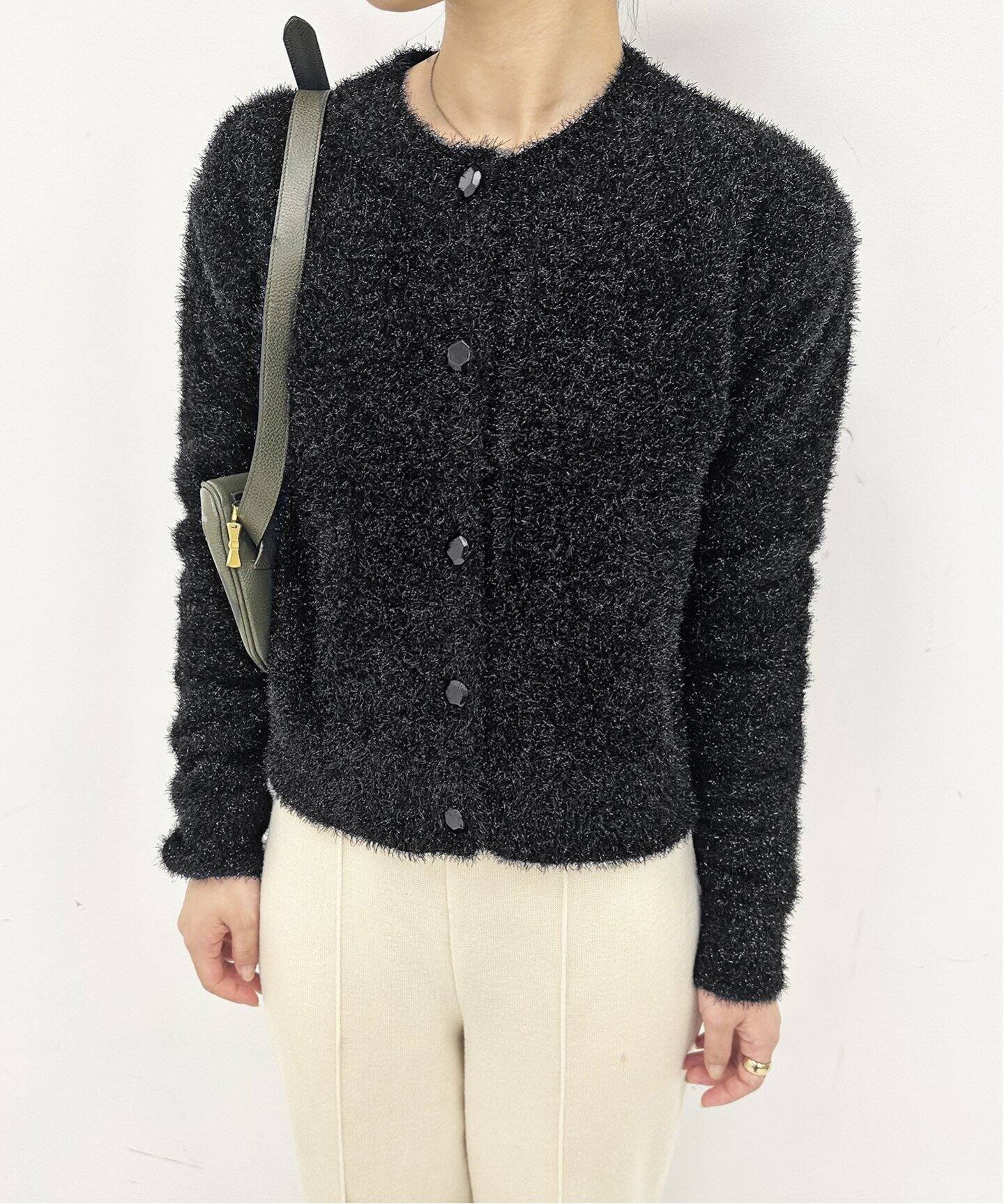 ラメカーディガン（カーディガン）｜EDIT.FOR LULU（エディット フォー  