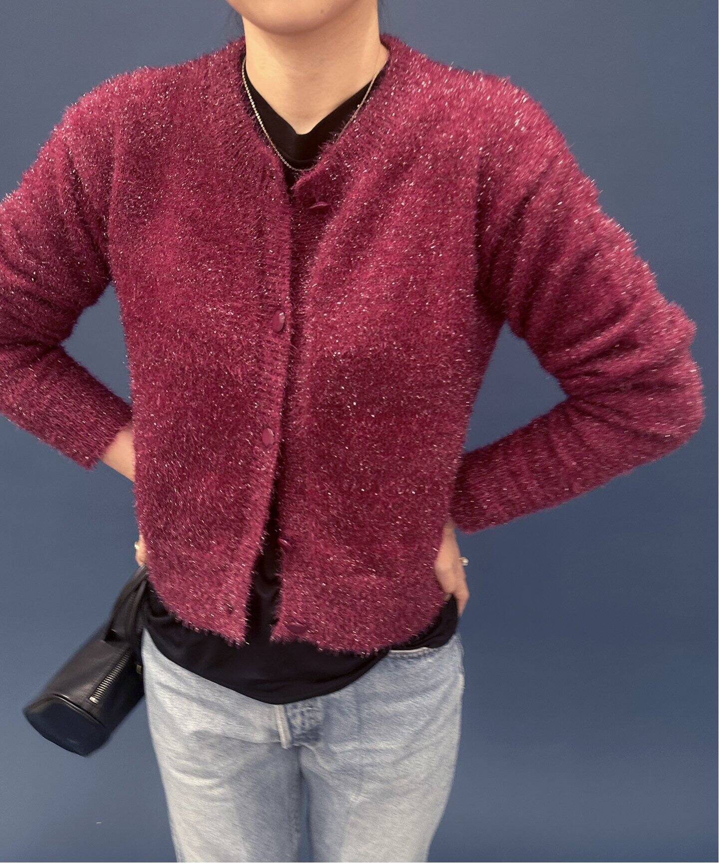 ラメカーディガン（カーディガン）｜EDIT.FOR LULU（エディット フォー  