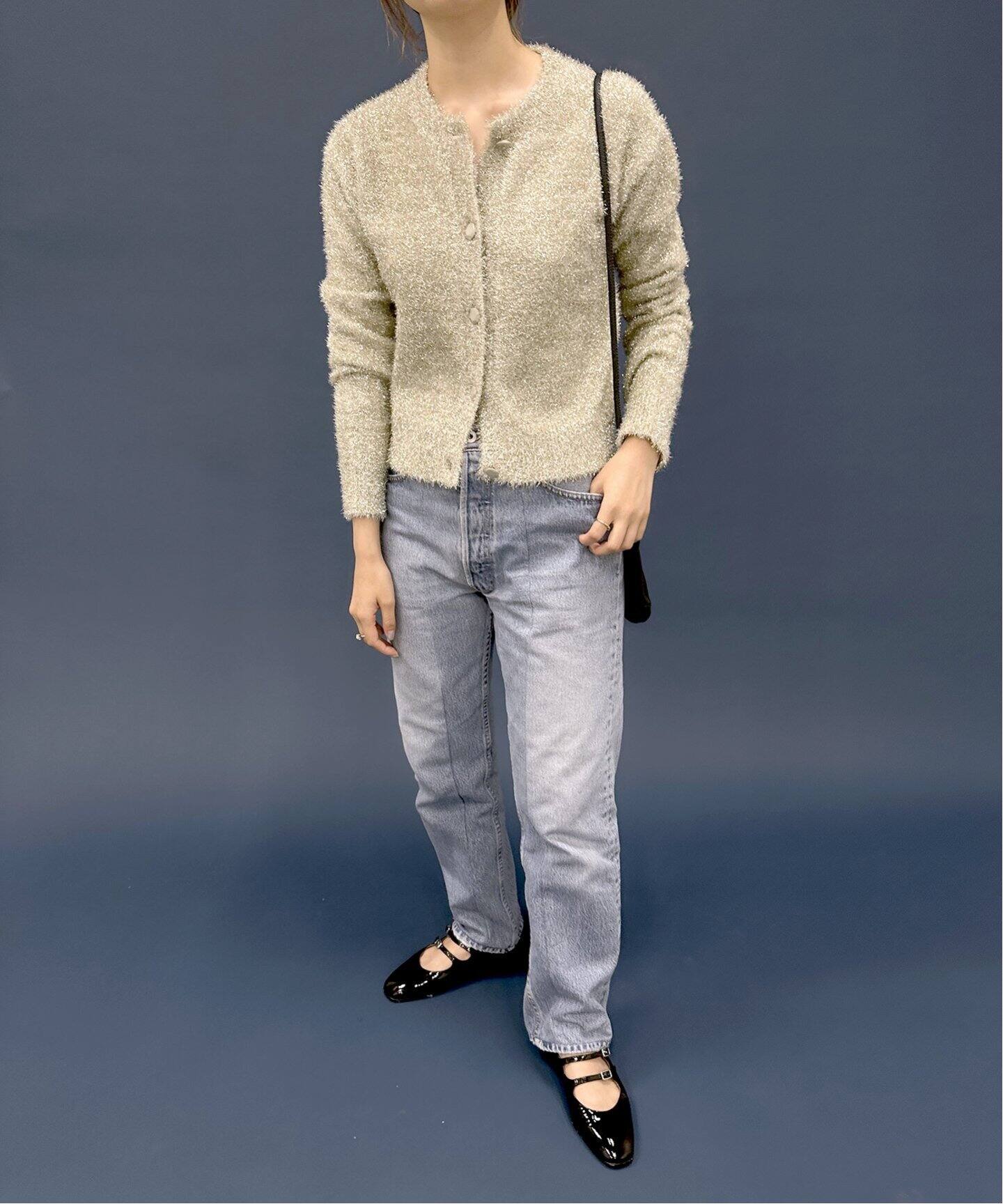 ラメカーディガン（カーディガン）｜EDIT.FOR LULU（エディット フォー  