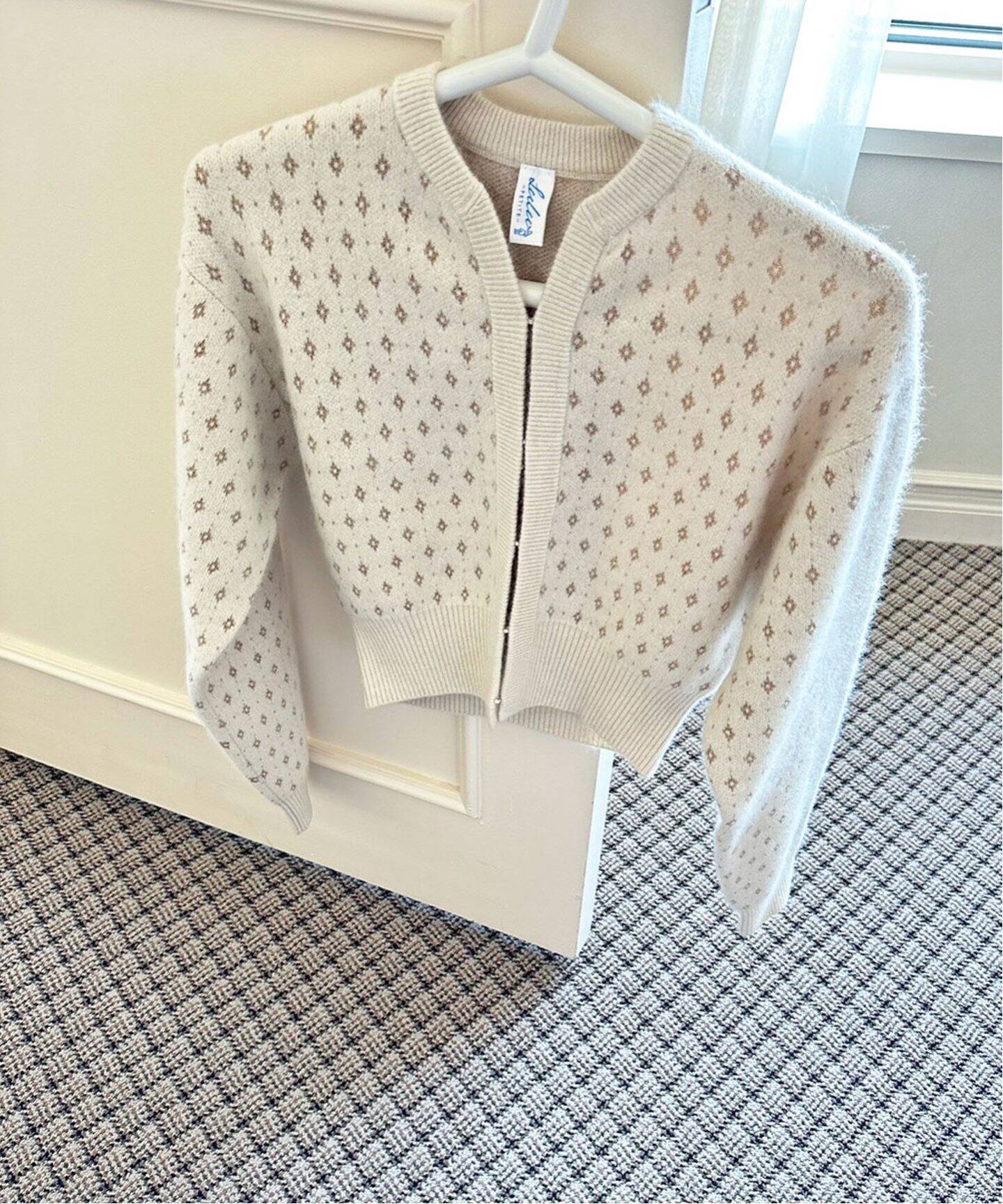 petite LULU ラメジャガードカーディガン（カーディガン）｜EDIT.FOR  