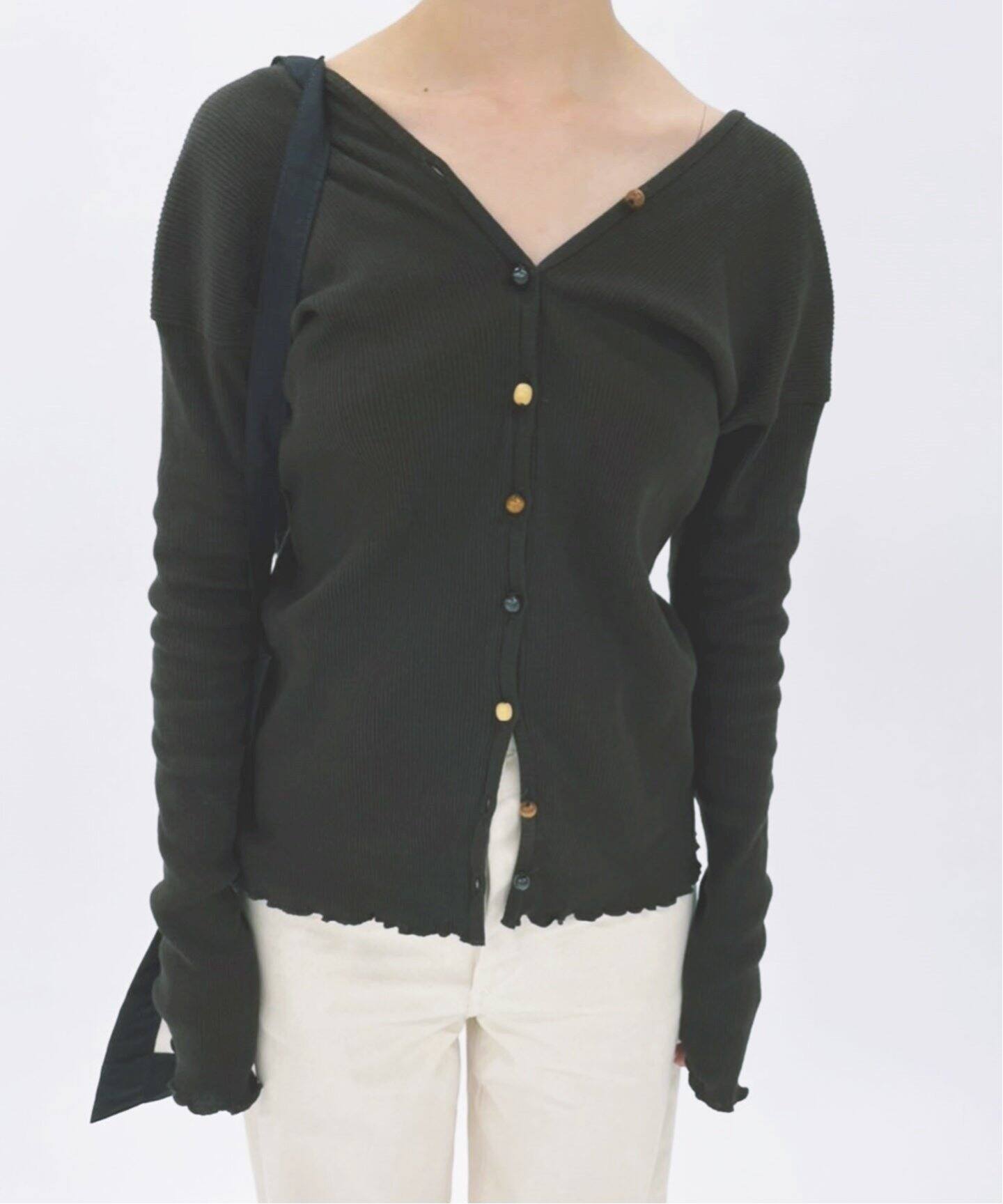 BASERANGE/ベースレンジ】PRE TAV カーディガン（カーディガン）｜EDIT  