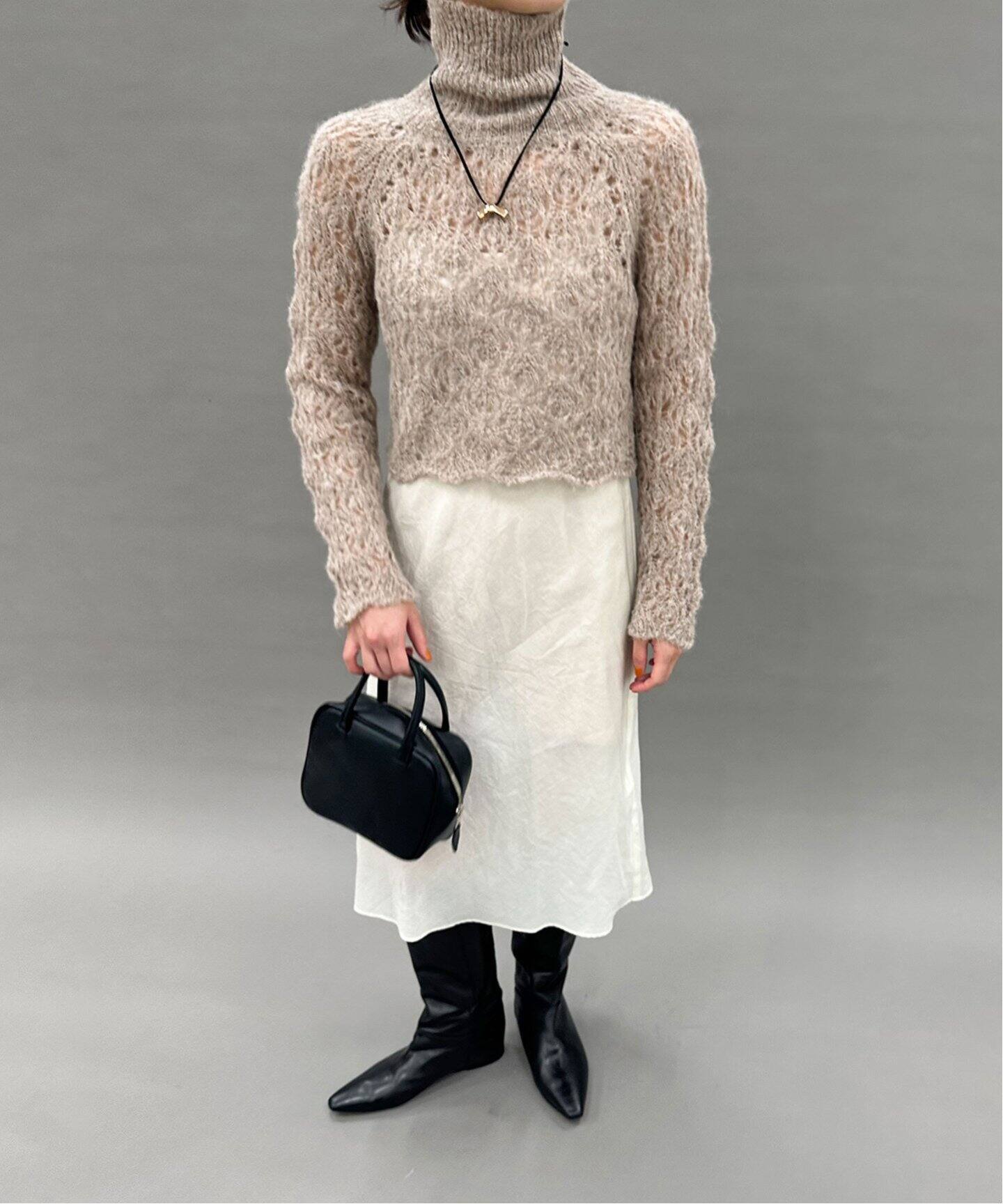 AYNI/アイニ】シアークロップドニット（ニット／セーター）｜EDIT.FOR  