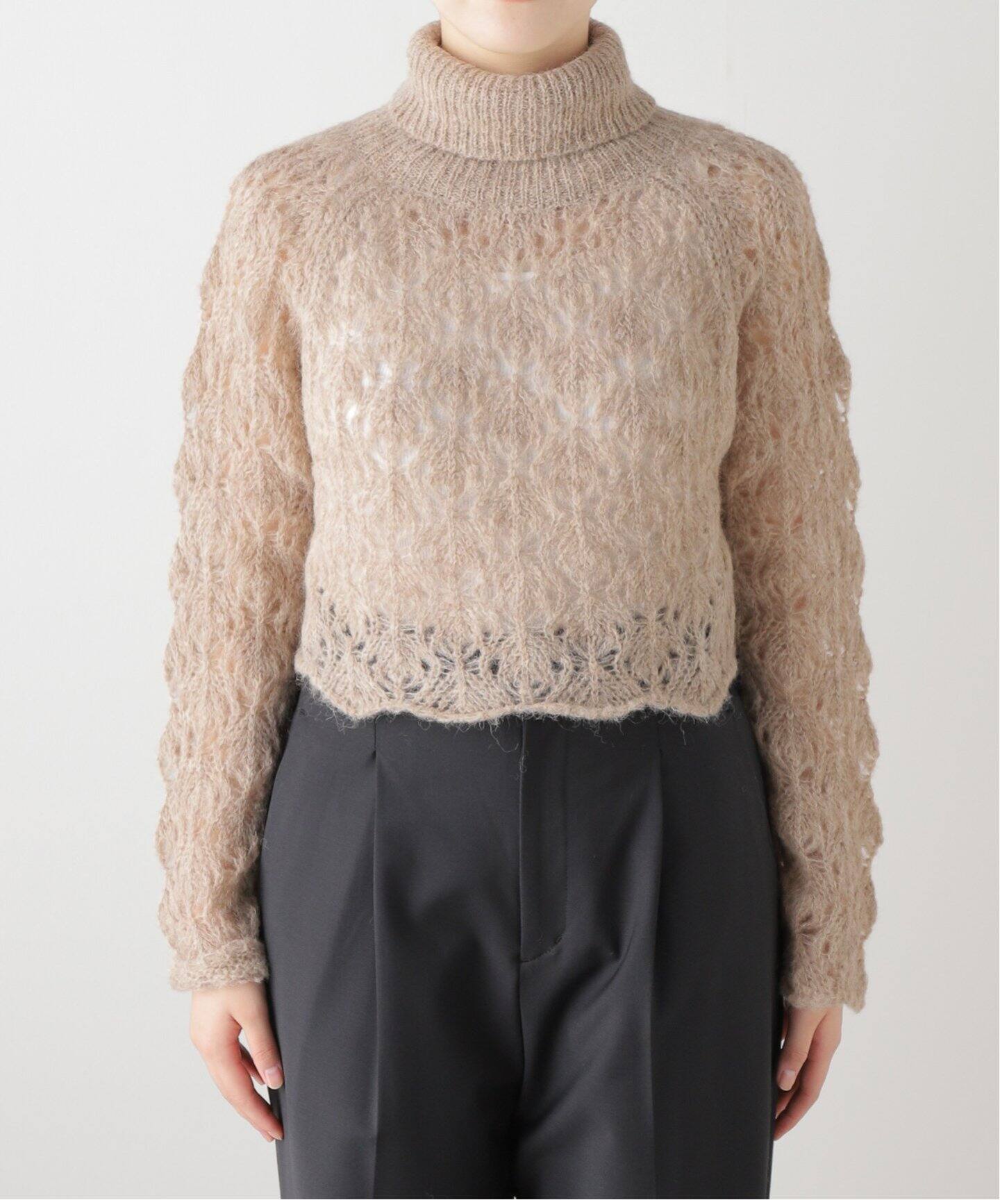 AYNI/アイニ】シアークロップドニット（ニット／セーター）｜EDIT.FOR  