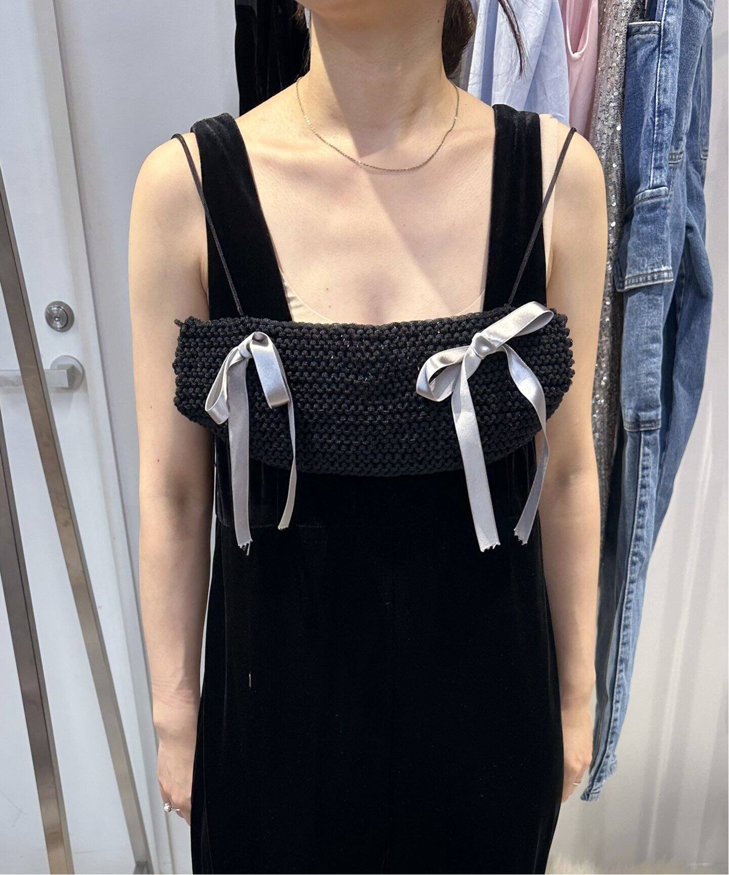 Foundry Mews/ファウンドリー ミューズ】knit bra（ニット／セーター 