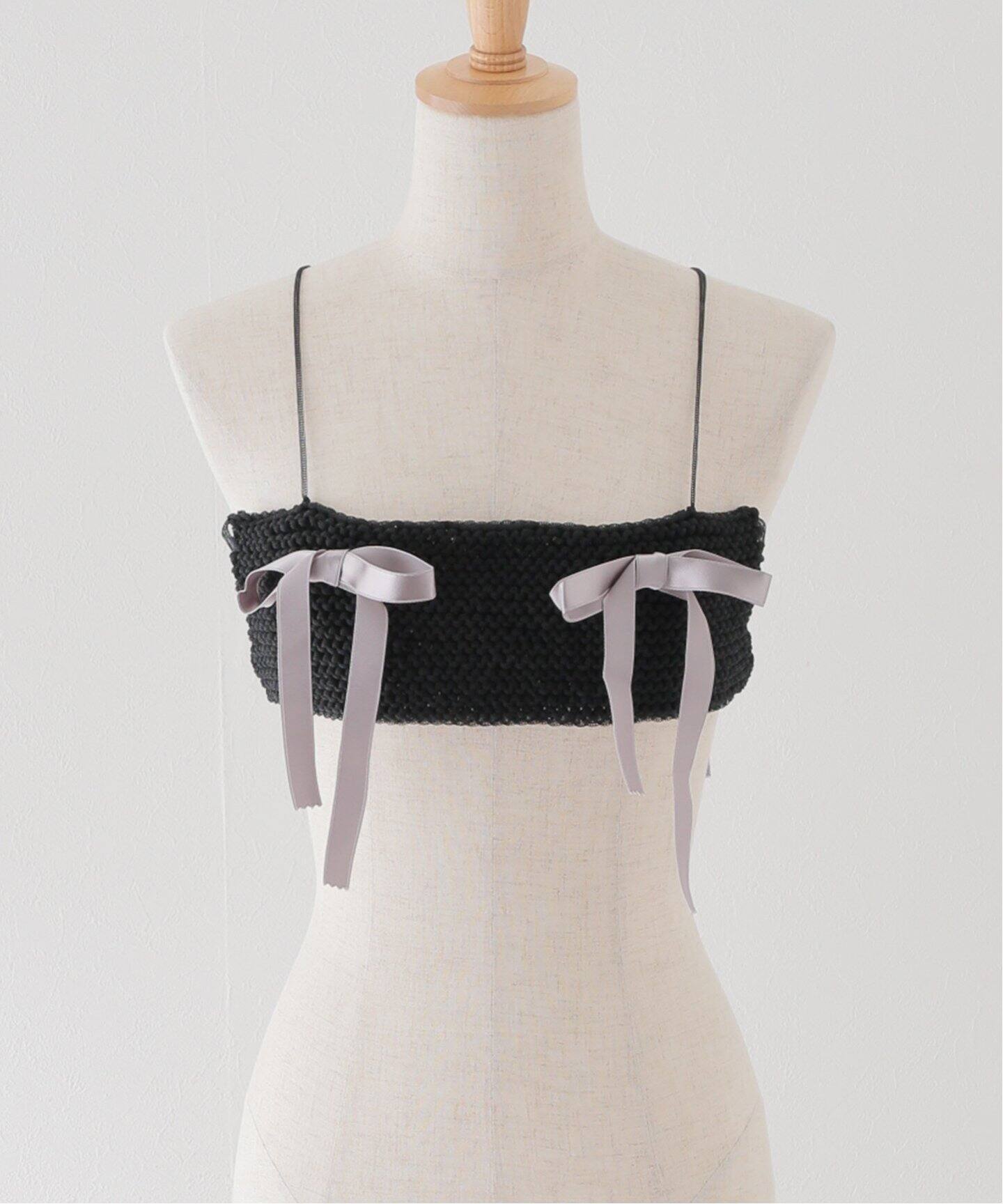 Foundry Mews/ファウンドリー ミューズ】knit bra（ニット／セーター 