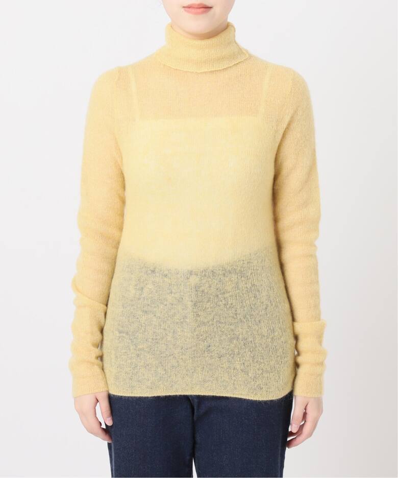 追加》モヘヤ混リブタートル（ニット／セーター）｜IENA（イエナ）の  