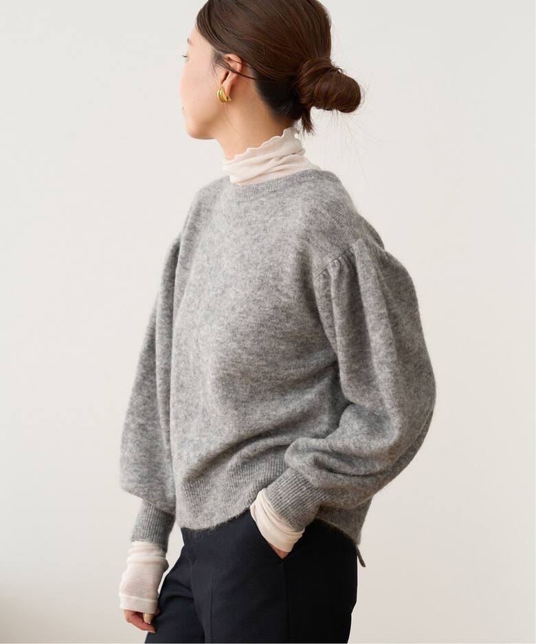 モヘヤ混天竺リボンカーディガン（カーディガン）｜IENA（イエナ）の  