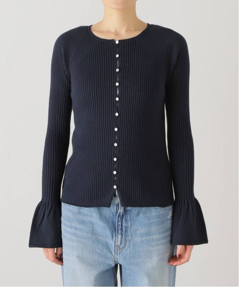 IORE LANTERN でしゃばら BLOUSE (NAVY)
