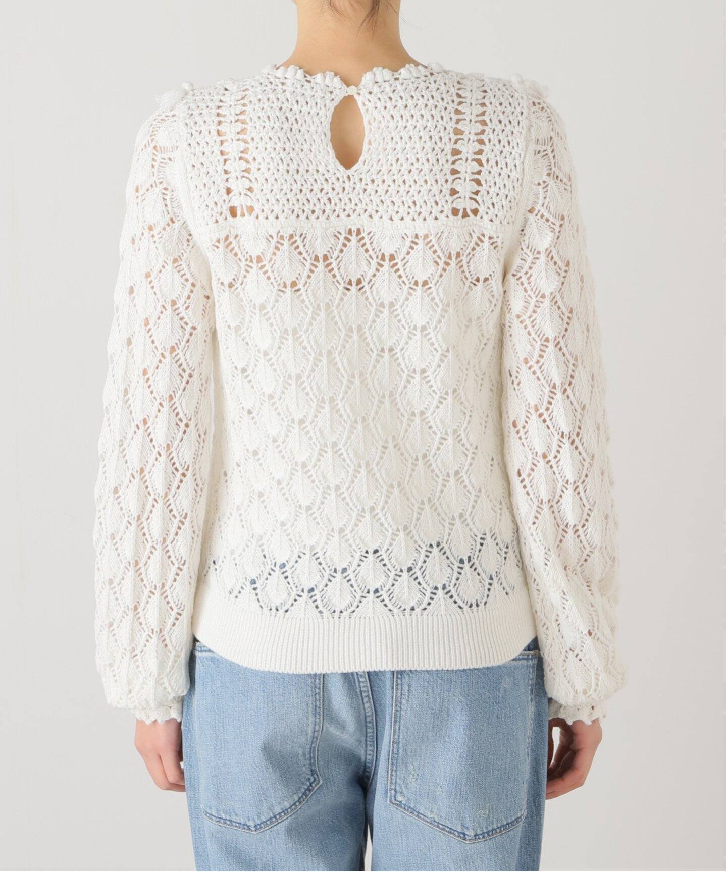 コットンクロシェプルオーバー（ニット／セーター）｜IENA（イエナ）の  