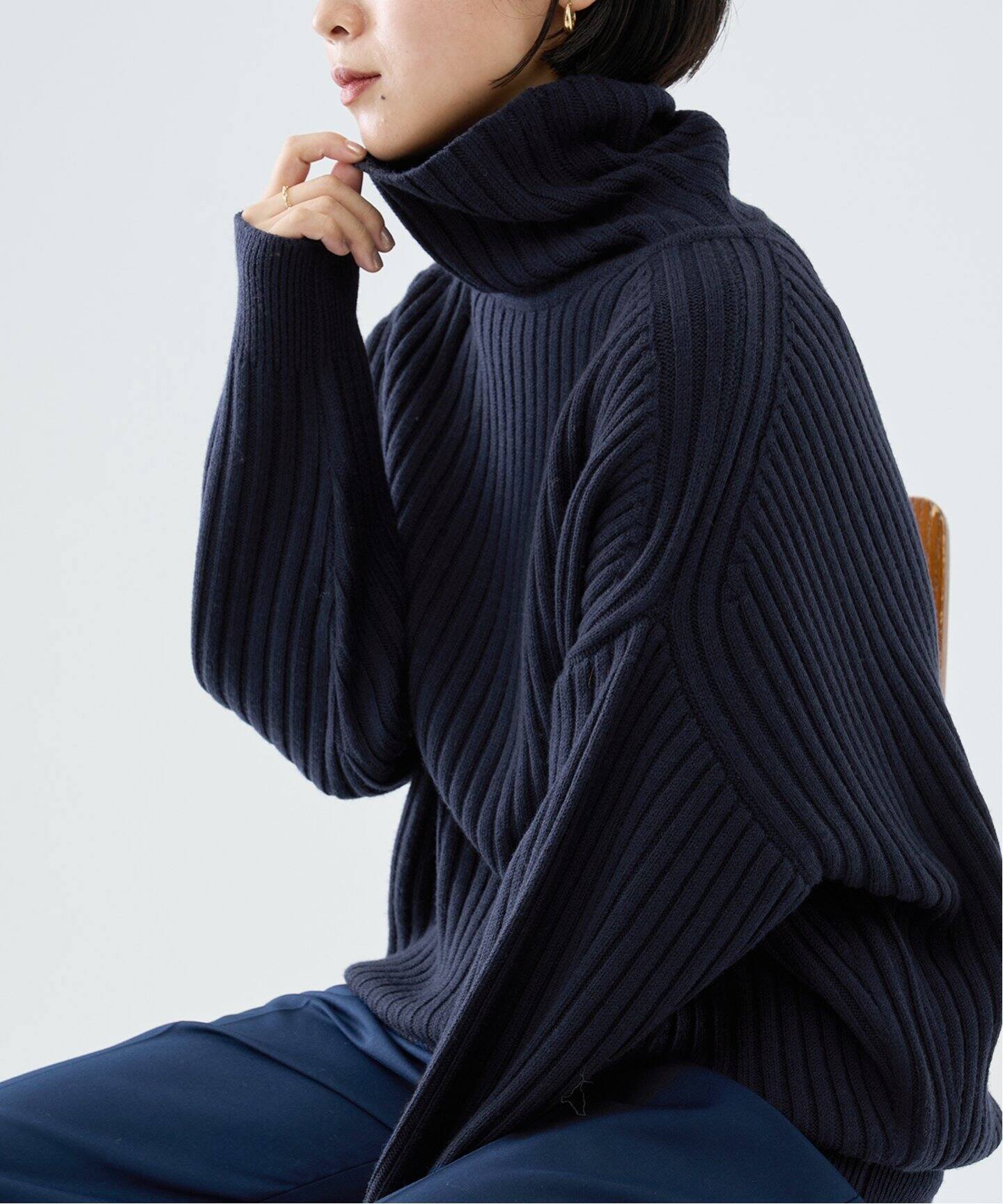 CODE ビッグプルオーバー（ニット／セーター）｜IENA（イエナ）の通販  