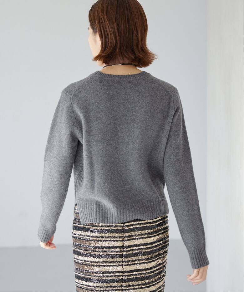 追加》SUPER180 クループルオーバー（ニット／セーター）｜IENA  