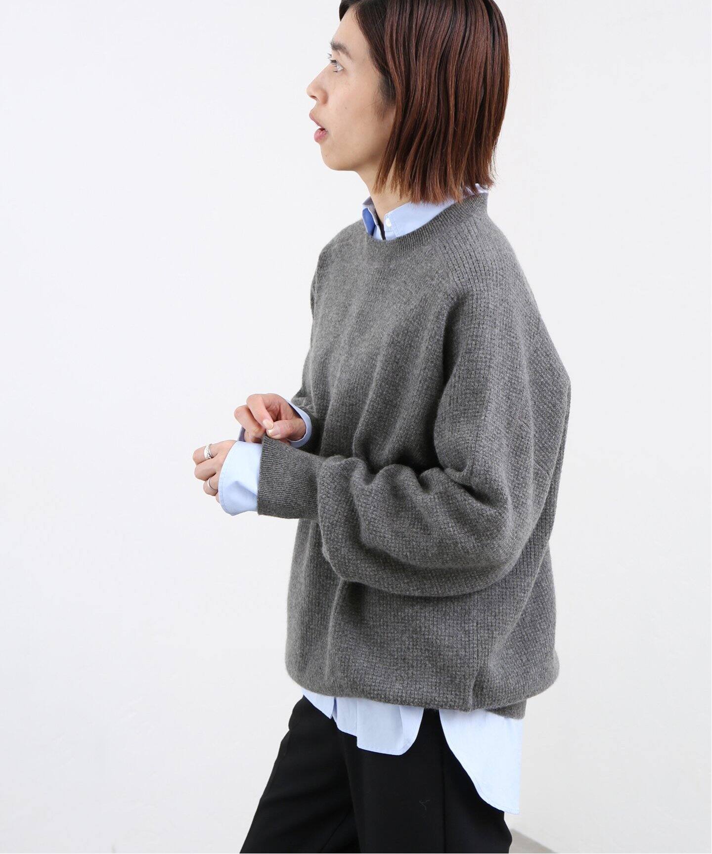 カシミヤサーマルプルオーバー（ニット／セーター）｜IENA（イエナ）の  