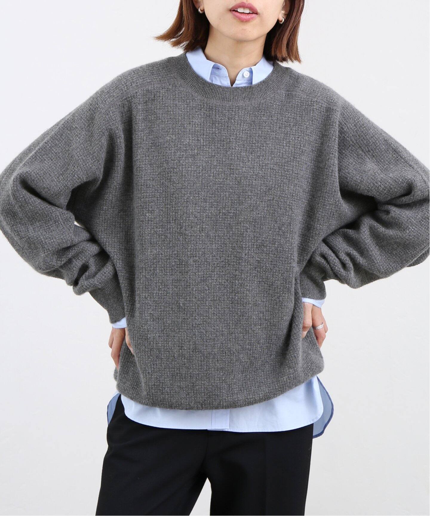 カシミヤサーマルプルオーバー（ニット／セーター）｜IENA（イエナ）の  