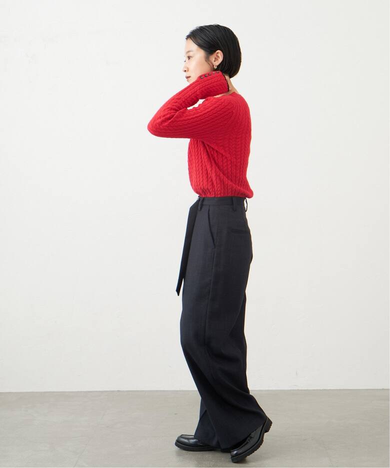 ミニケーブルプルオーバー（ニット／セーター）｜IENA（イエナ）の通販  