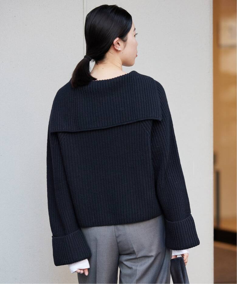 セーラーカラープルオーバー（ニット／セーター）｜IENA（イエナ）の  