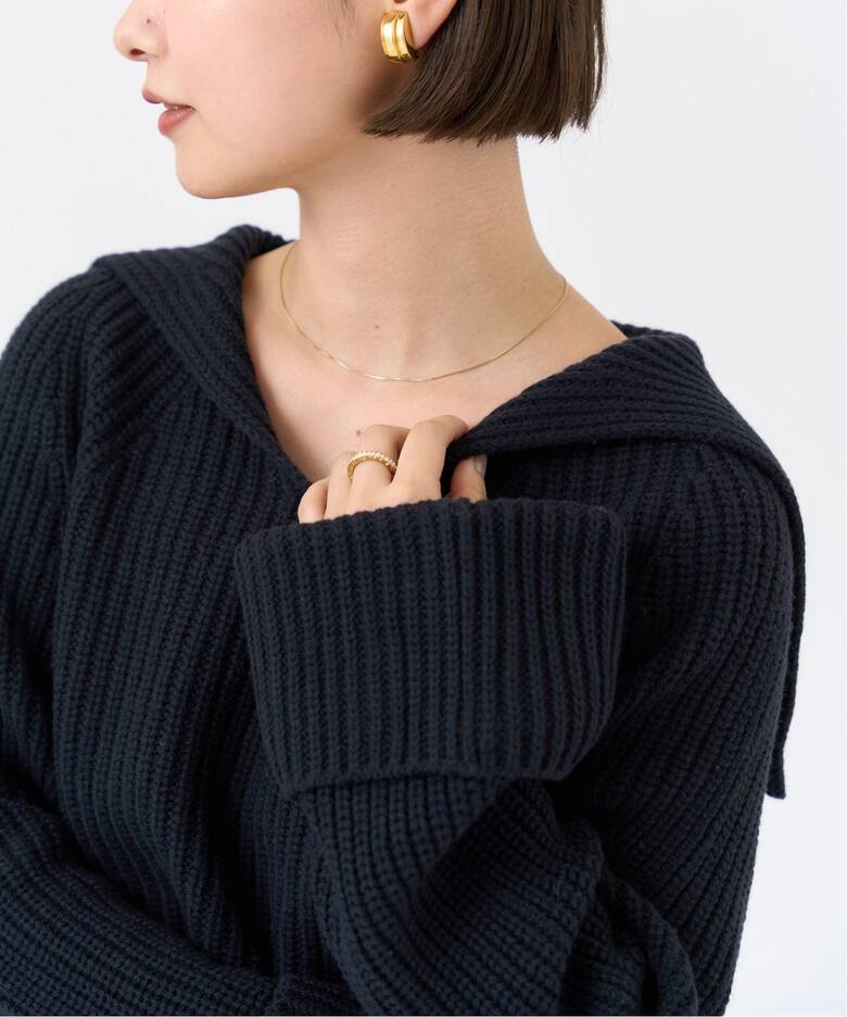 セーラーカラープルオーバー（ニット／セーター）｜IENA（イエナ）の  