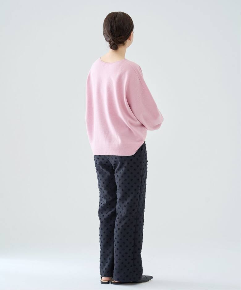 エクストラファインラム クループルオーバー（ニット／セーター  