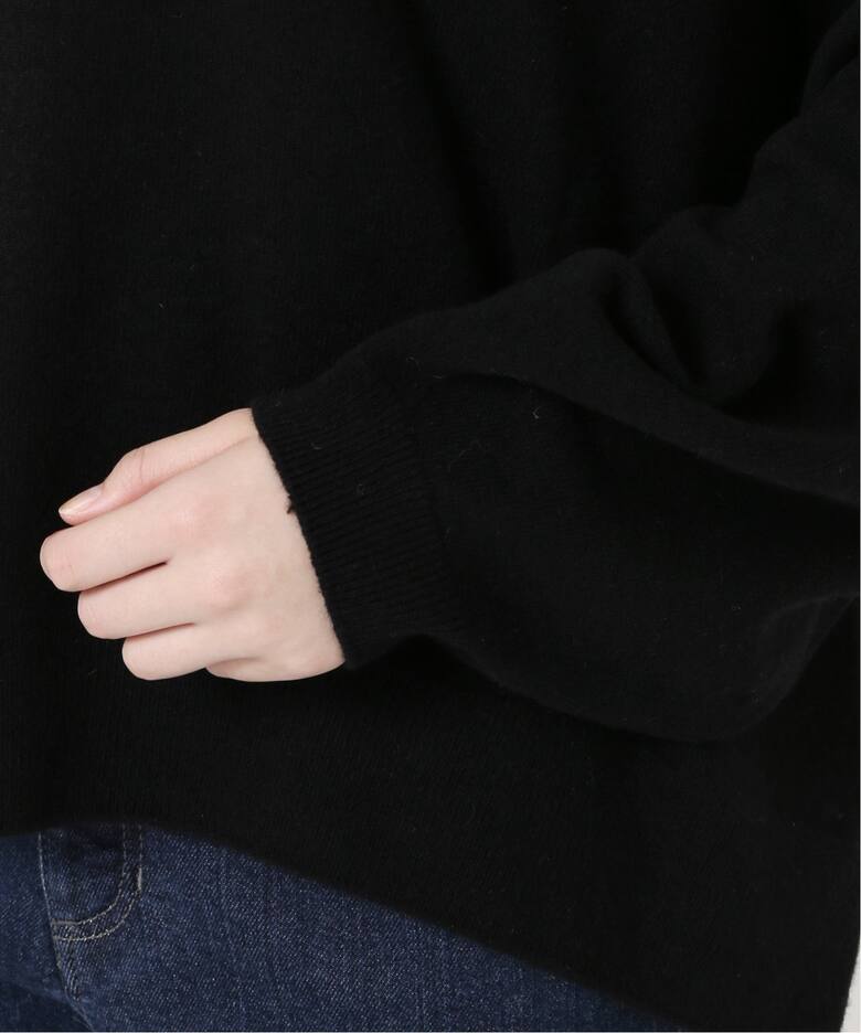 エクストラファインラム クループルオーバー（ニット／セーター  